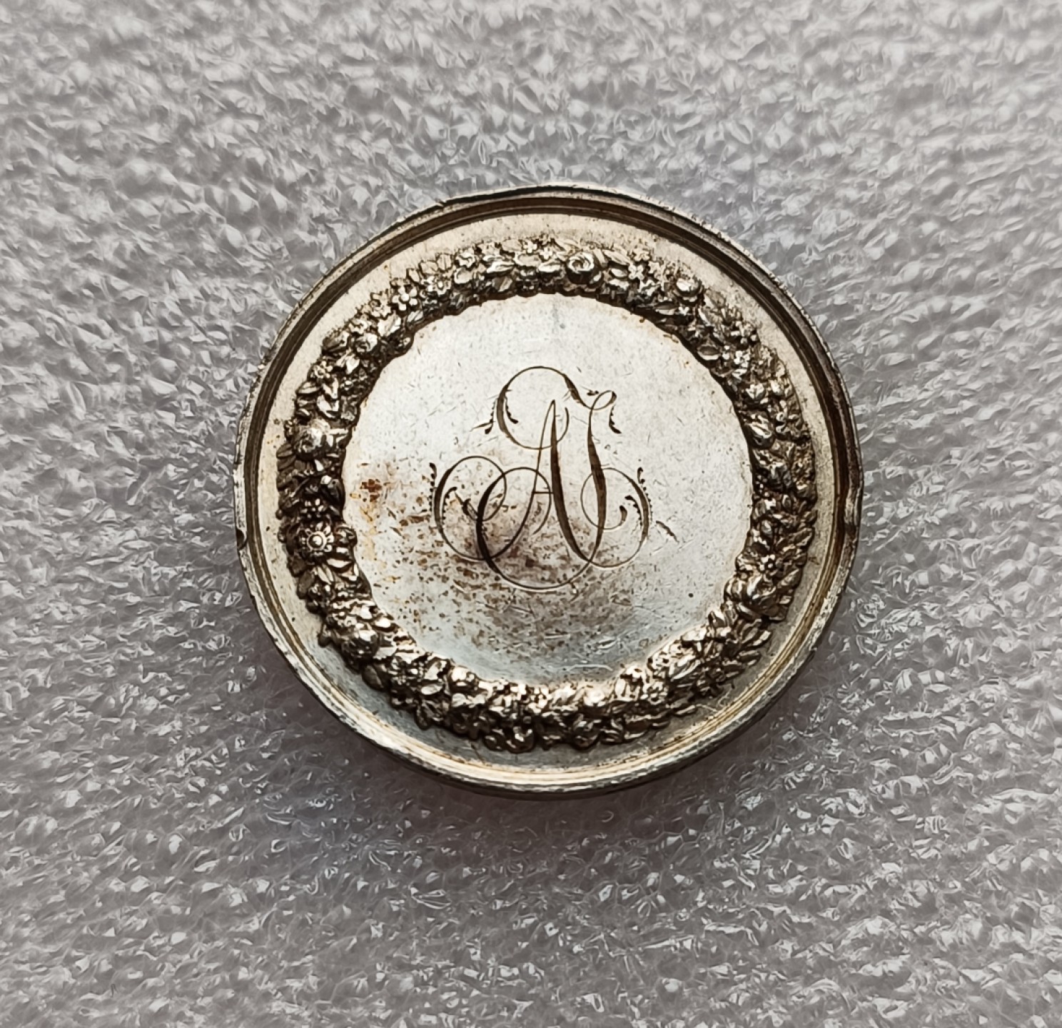 瓶子🏺第78期拍卖会 法国19世纪结婚纪念银章好品28毫米10.89克