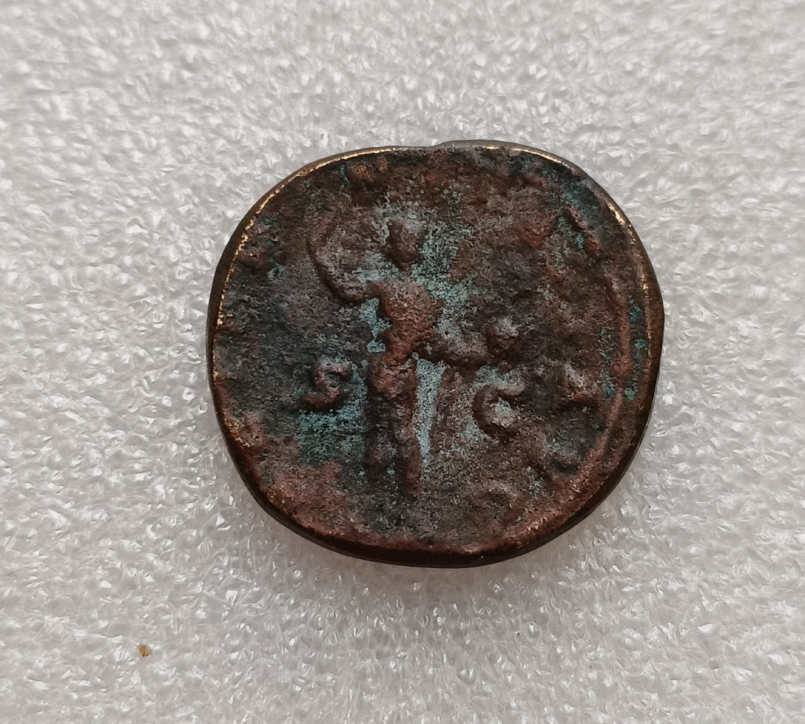 瓶子🏺第78期拍卖会 古罗马赛斯特提大铜币27毫米11.39克