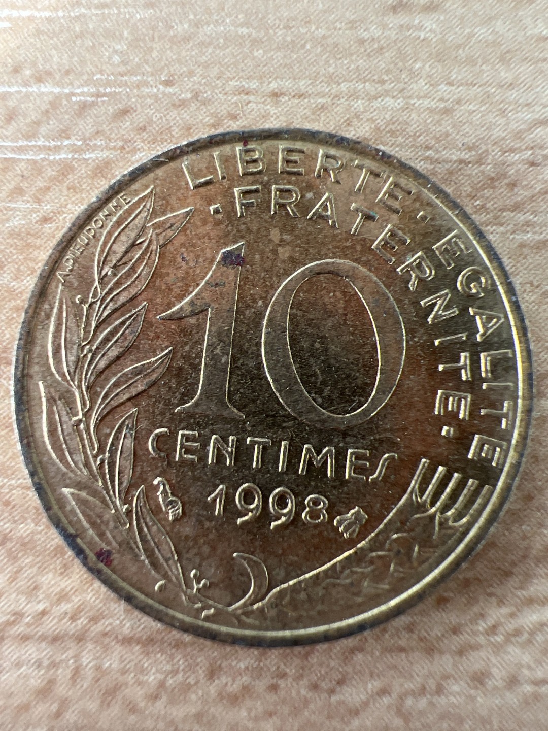 泡泡堂第283期  世界硬币 （无押金，捡漏，全场20包邮，偏远地区除外，接收代拍业务） 法国十分