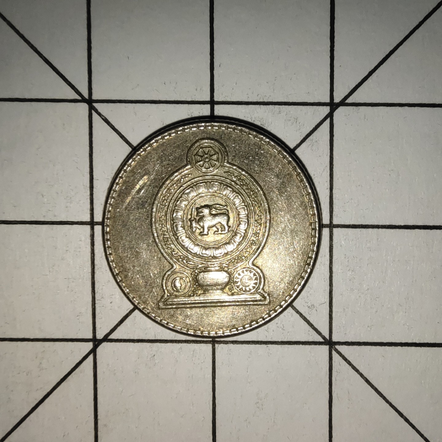 收藏之家世界硬币新年场(捡漏，无押金，无佣金，全场满20包邮，偏远地区除外) 斯里兰卡25分1989年