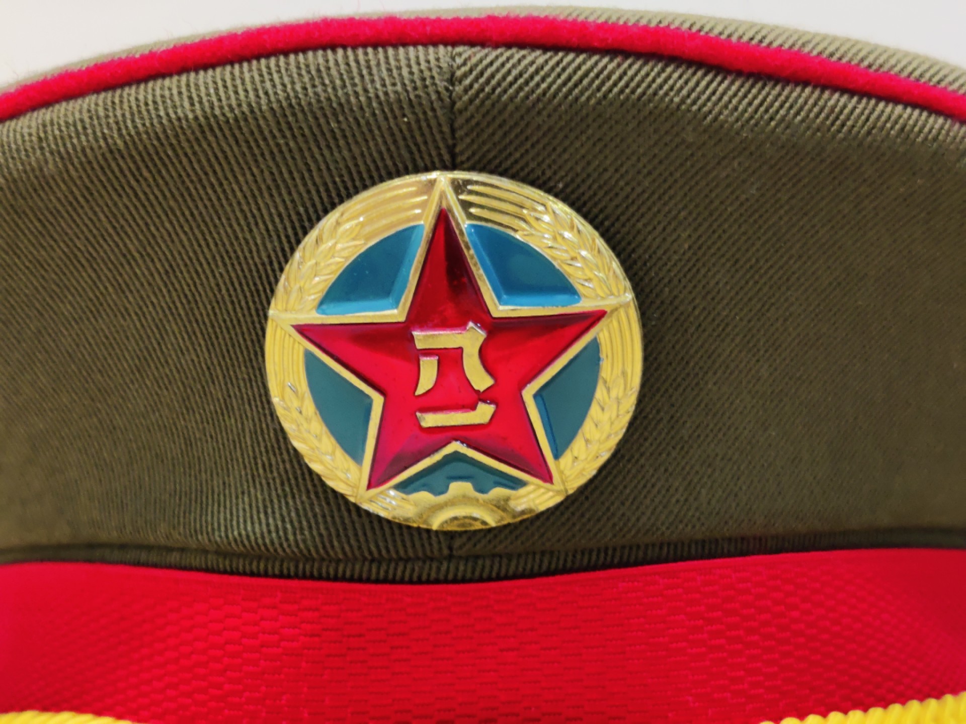 全场0元起拍 第29期 咸鱼国勋章拍卖专场 2月12日（周日）下午6：00开始 pla陆军85式 团以上马裤呢大檐帽 58cm