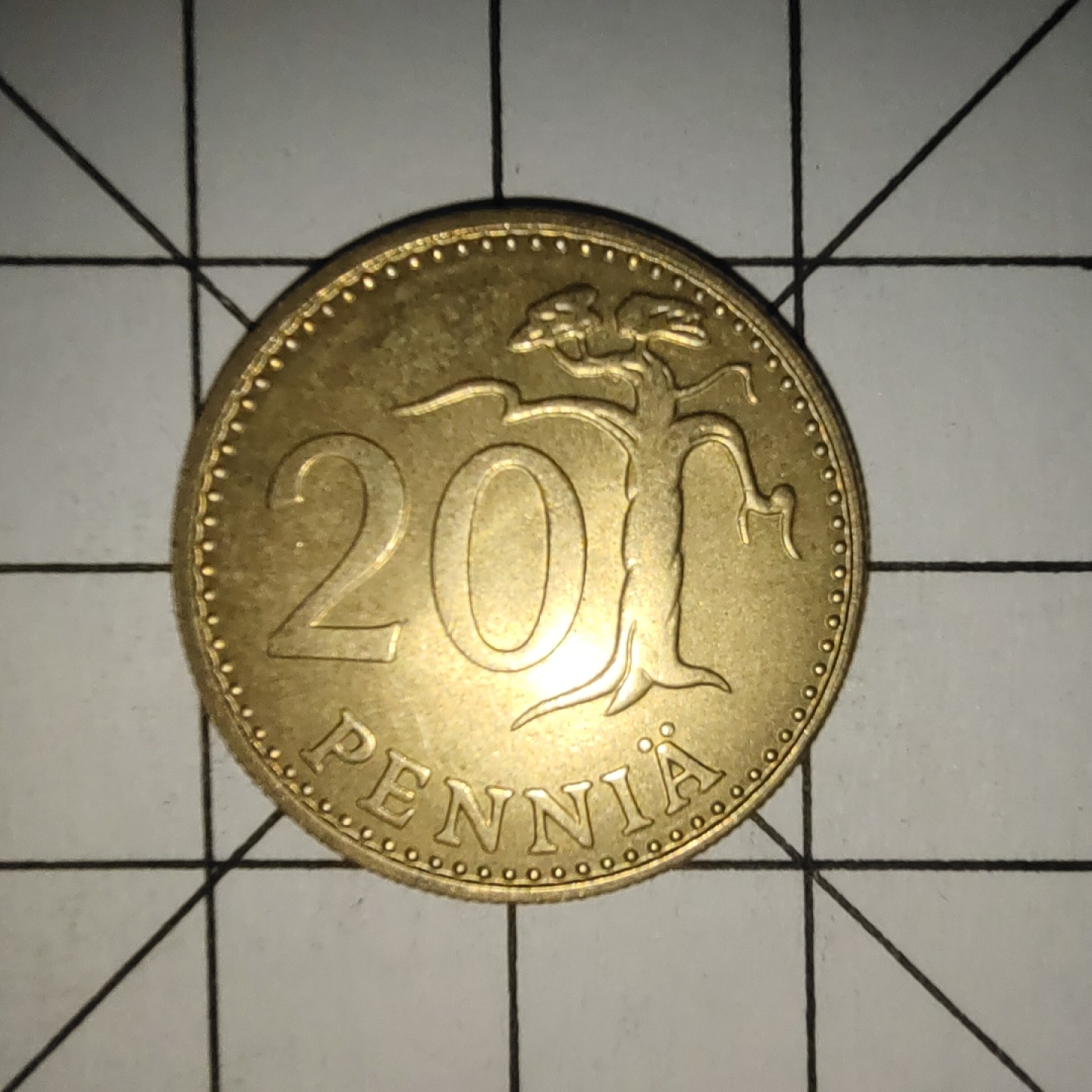 收藏之家世界硬币新年场(捡漏，无押金，无佣金，全场满20包邮，偏远地区除外) 芬兰20芬尼1987年