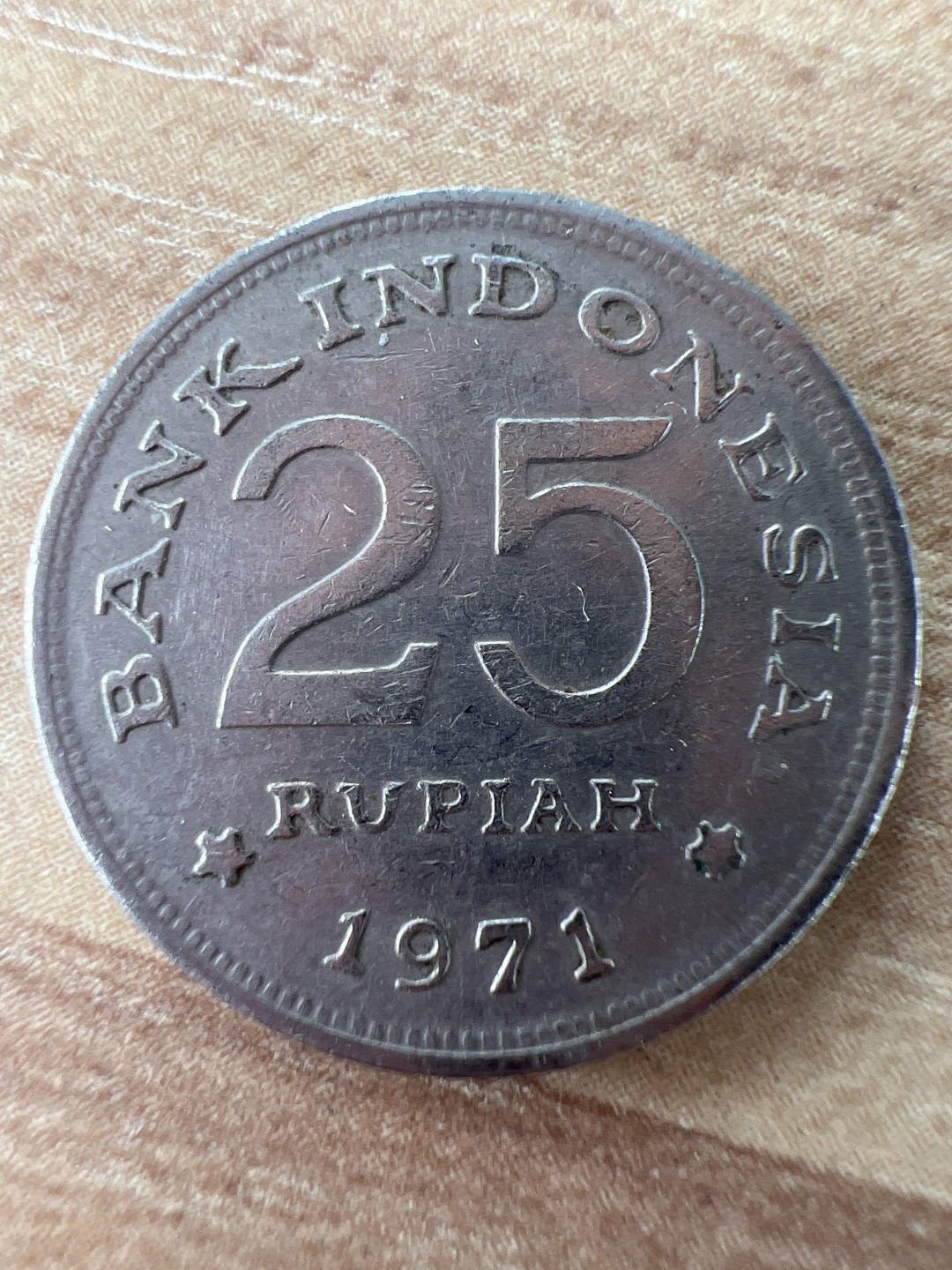 泡泡堂第255期  世界硬币 （无押金，捡漏，全场20包邮，偏远地区除外，接收代拍业务） 印度尼西亚25卢比