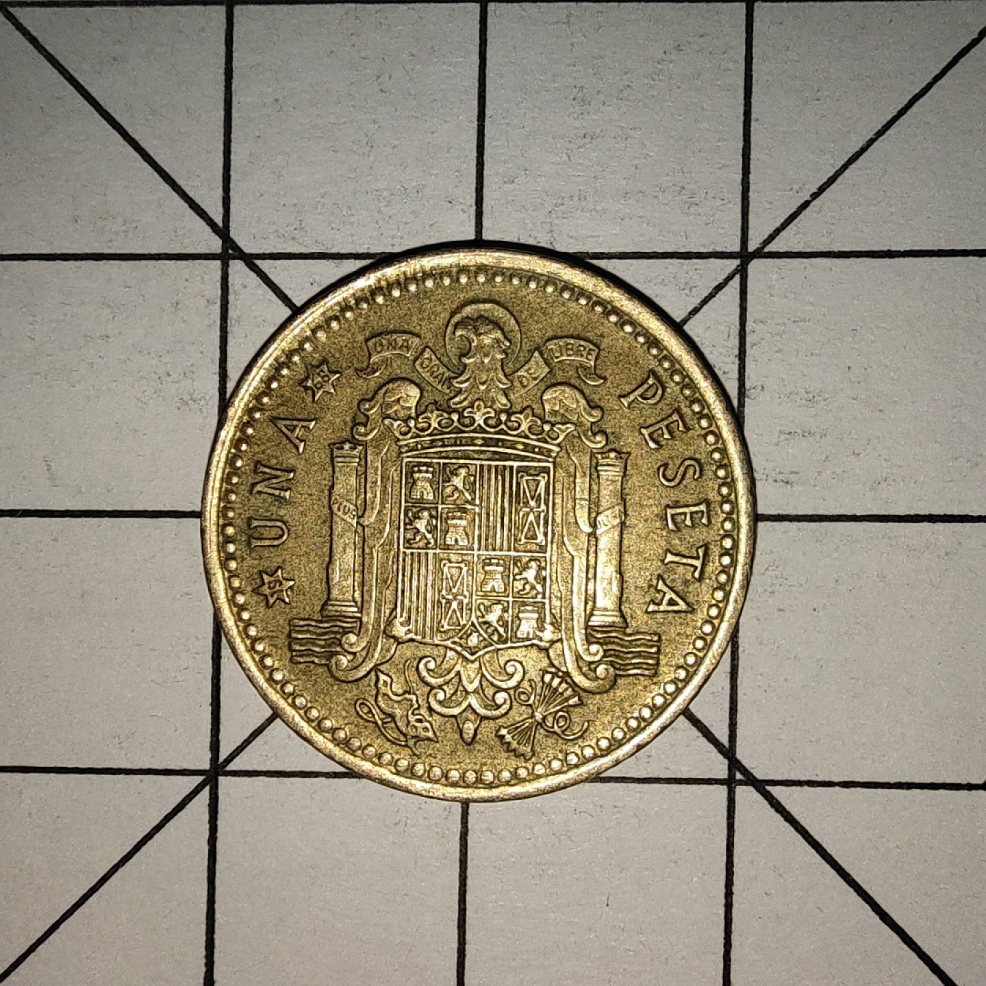 收藏之家世界硬币新年场(捡漏，无押金，无佣金，全场满20包邮，偏远地区除外) 西班牙1比塞塔1966年