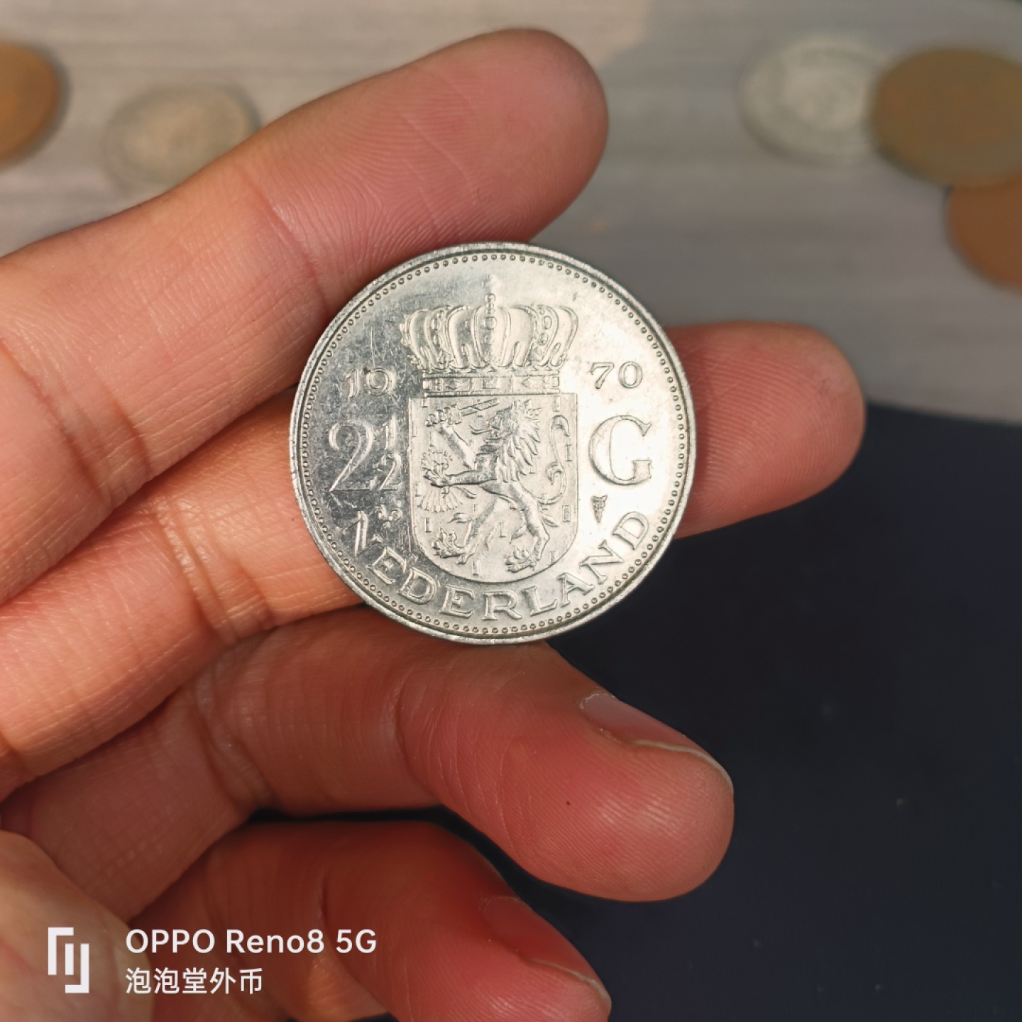 泡泡堂微拍第五十五幕硬币捡漏可累计专场👿👿，零佣金，零押金，累计满二十元包邮，接受代拍业务 荷兰2又1/2g