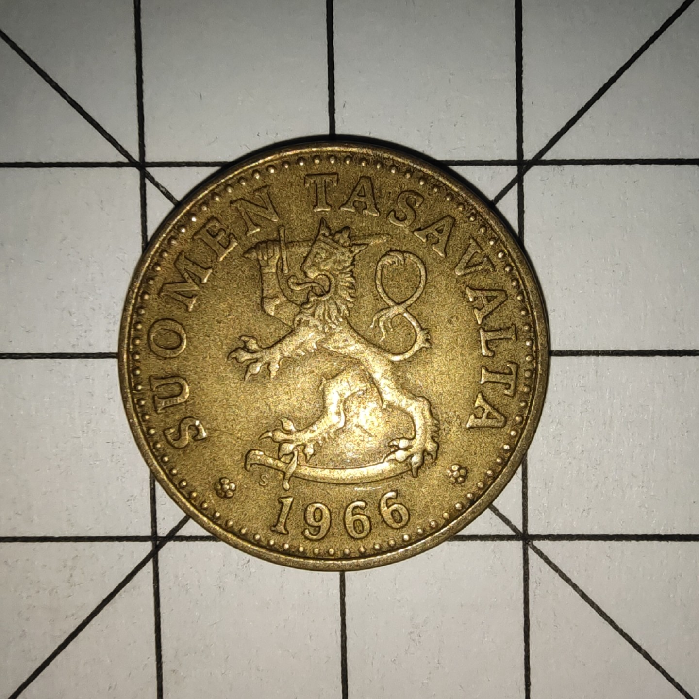 收藏之家世界硬币新年场(捡漏，无押金，无佣金，全场满20包邮，偏远地区除外) 芬兰20芬尼1966年