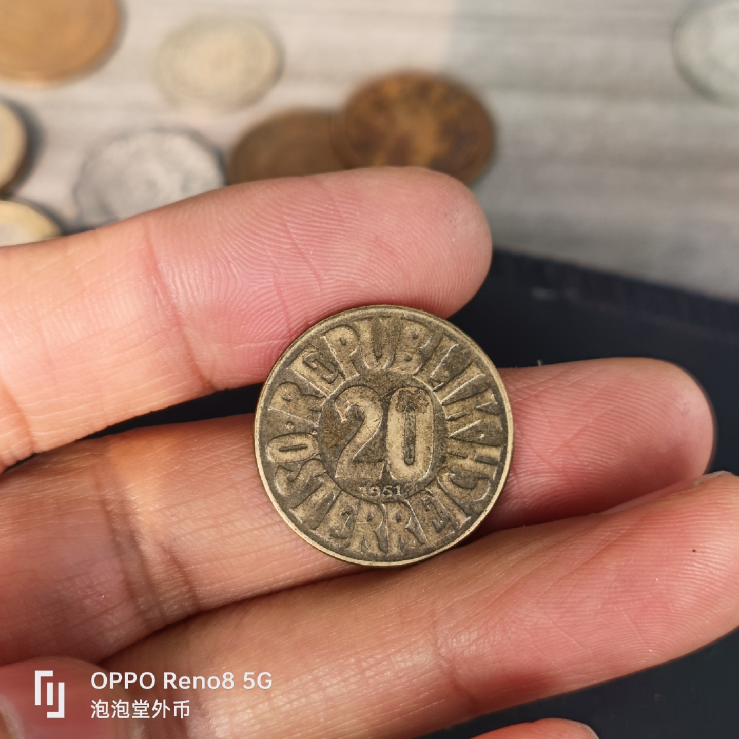 泡泡堂微拍第五十五幕硬币捡漏可累计专场👿👿，零佣金，零押金，累计满二十元包邮，接受代拍业务 奥地利1947年少见20个。