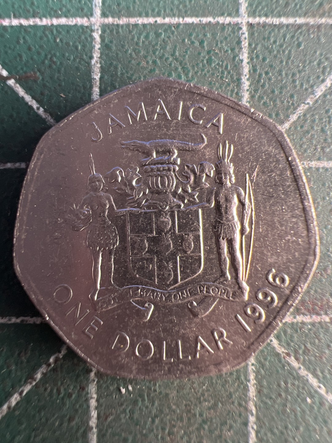 泡泡堂第216期  世界硬币（无押金，无佣金，捡漏，全场20包邮，偏远地区除外） 牙买加一元
