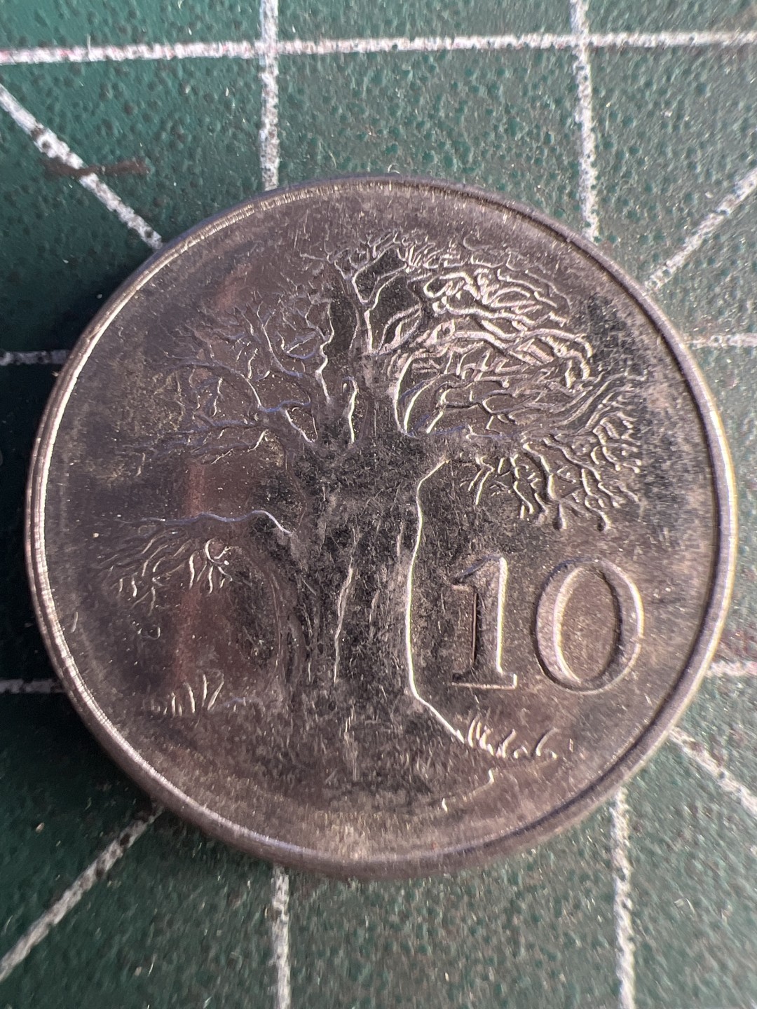 泡泡堂第216期  世界硬币（无押金，无佣金，捡漏，全场20包邮，偏远地区除外） 津巴布韦十分