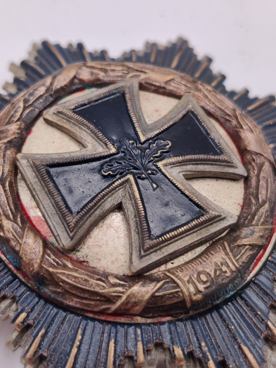 全场0元起拍 第29期 咸鱼国勋章拍卖专场 2月12日（周日）下午6：00开始 金DK 德国57版金级大德意志十字勋章