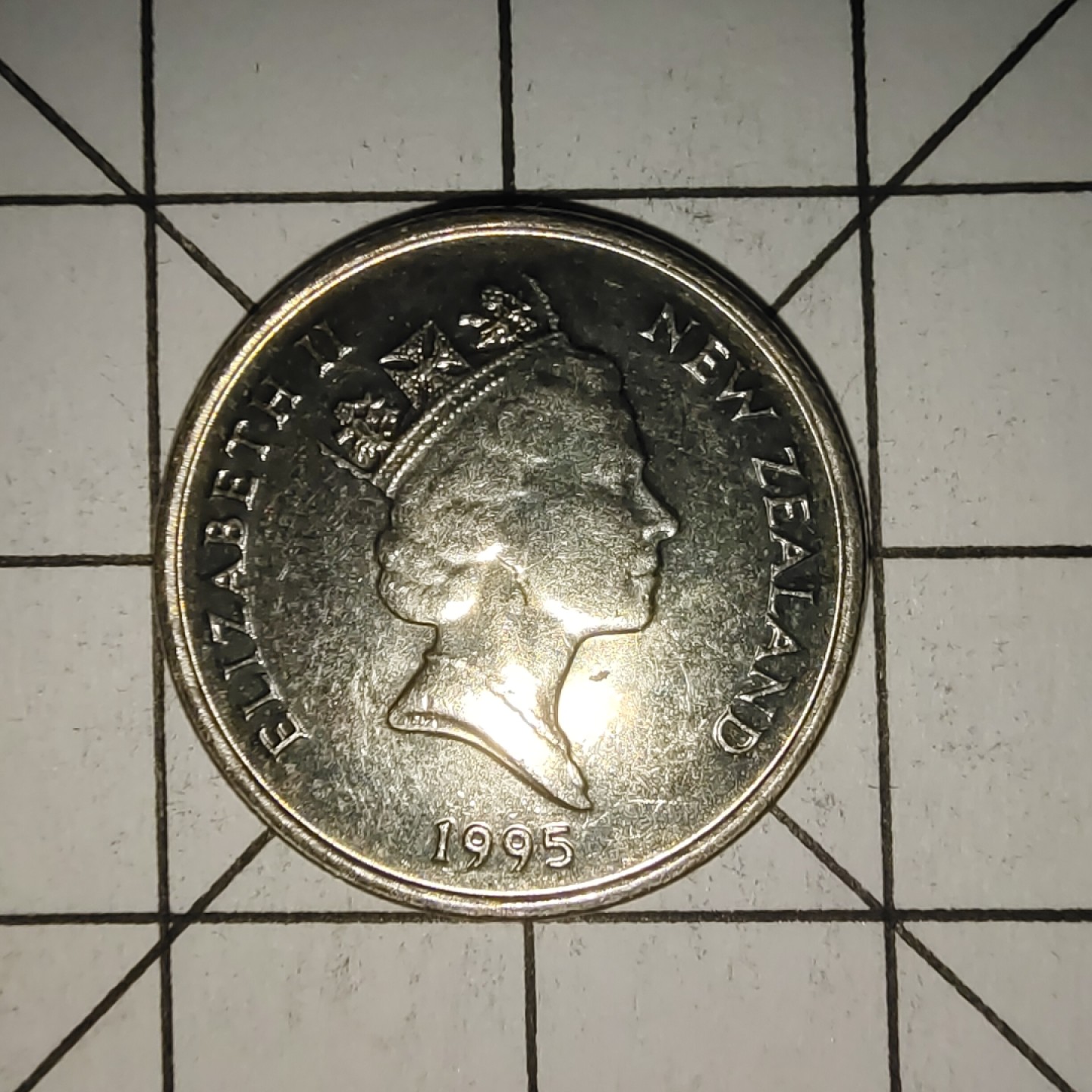 收藏之家世界硬币新年场(捡漏，无押金，无佣金，全场满20包邮，偏远地区除外) 新西兰5分1995年