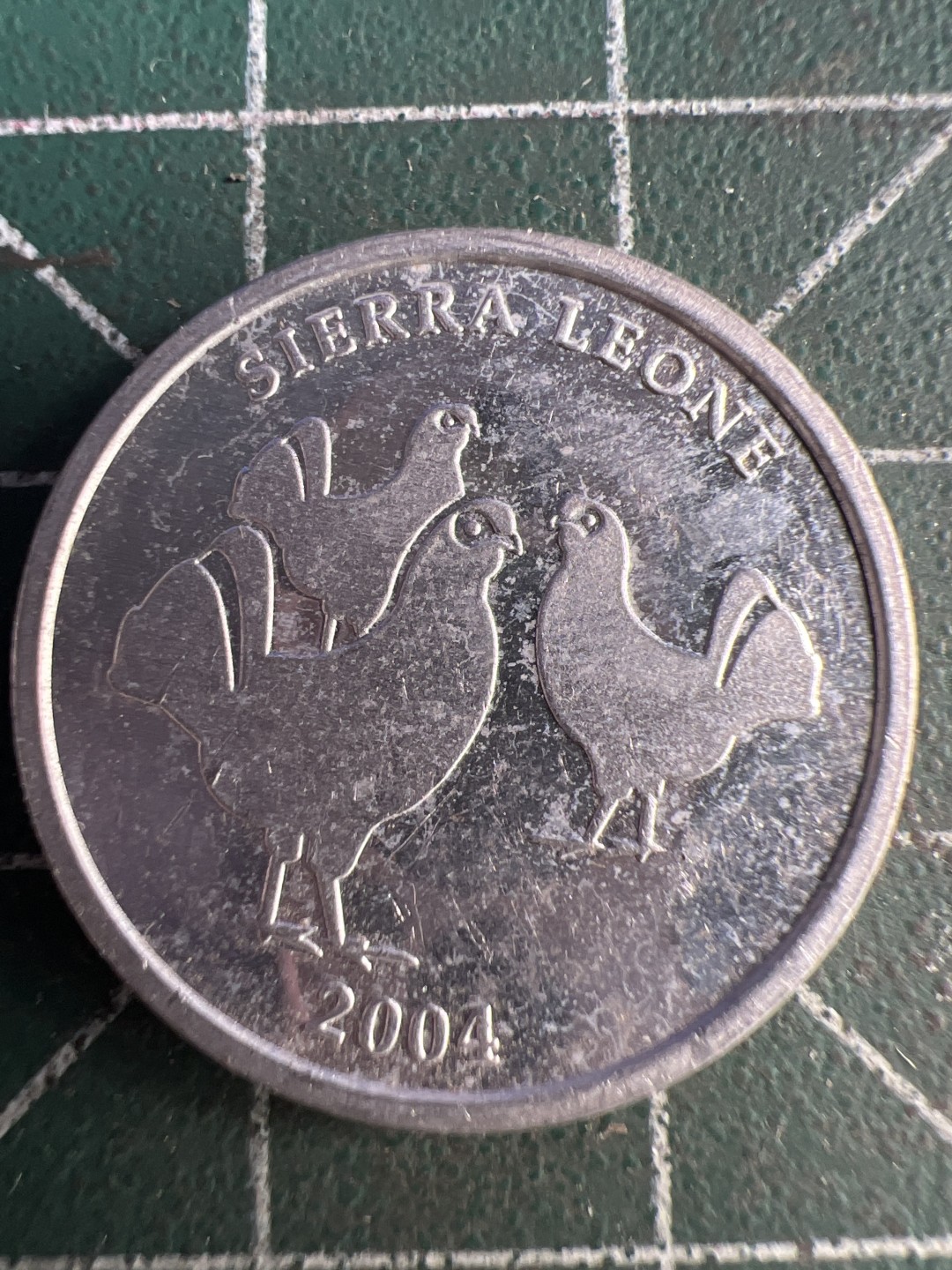 泡泡堂第216期  世界硬币（无押金，无佣金，捡漏，全场20包邮，偏远地区除外） 塞拉利昂5利昂