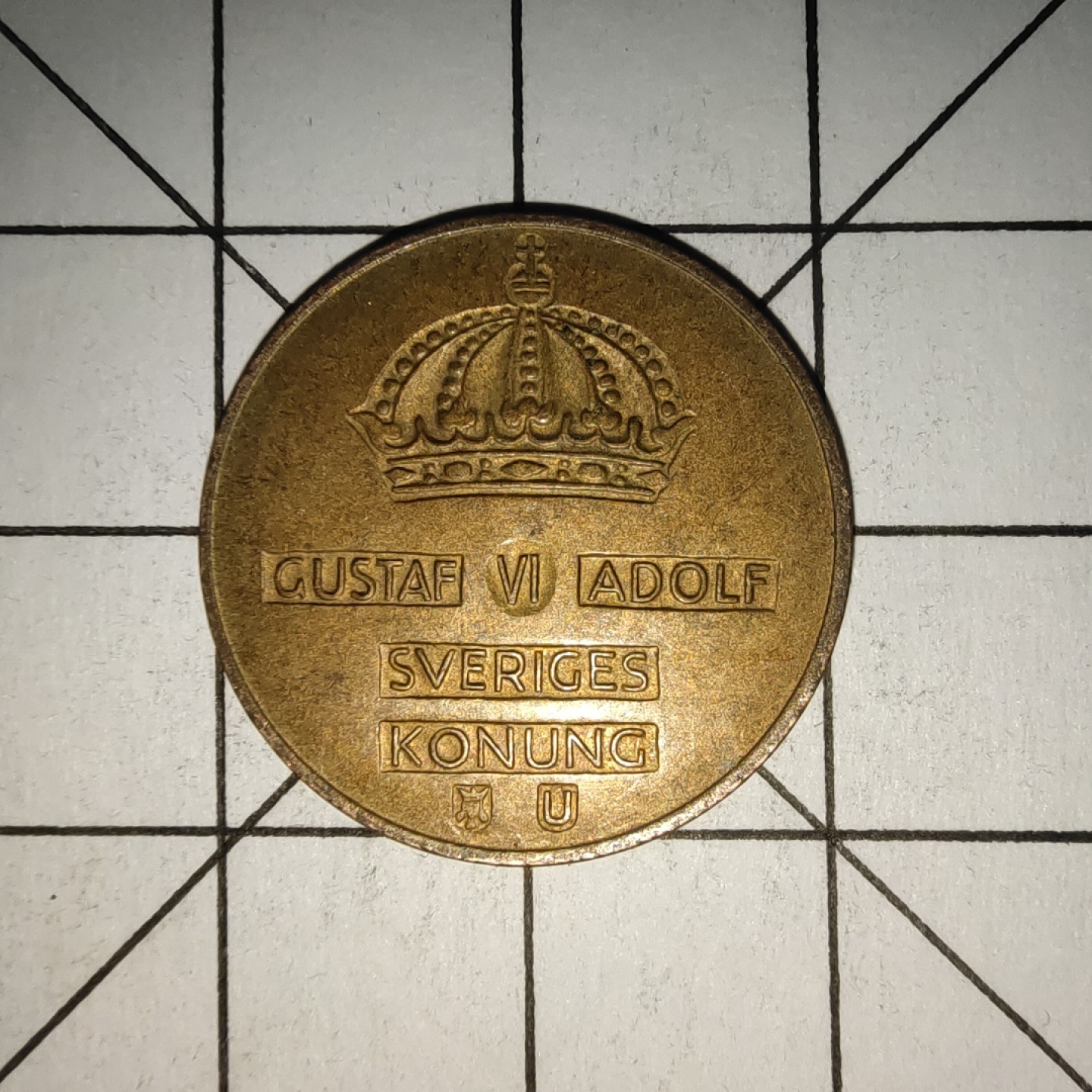 收藏之家世界硬币新年场(捡漏，无押金，无佣金，全场满20包邮，偏远地区除外) 瑞典2欧尔1965年