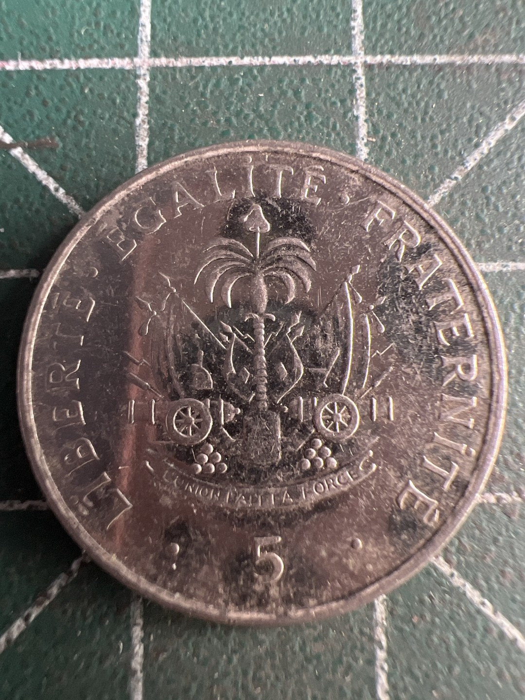 泡泡堂第290期  世界硬币 （无押金，捡漏，全场20包邮，偏远地区除外，接收代拍业务） 海地5生丁