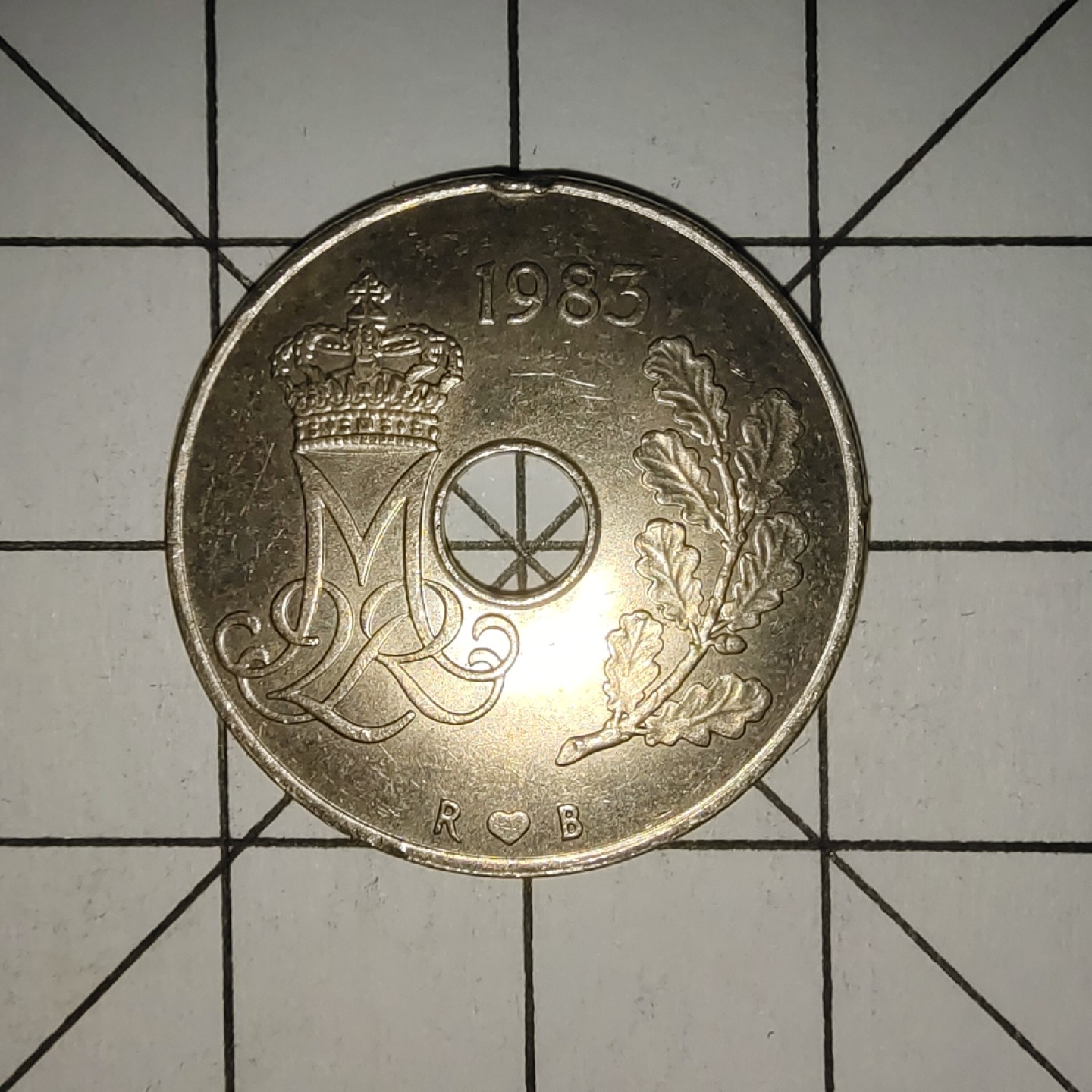 收藏之家世界硬币新年场(捡漏，无押金，无佣金，全场满20包邮，偏远地区除外) 丹麦25欧尔