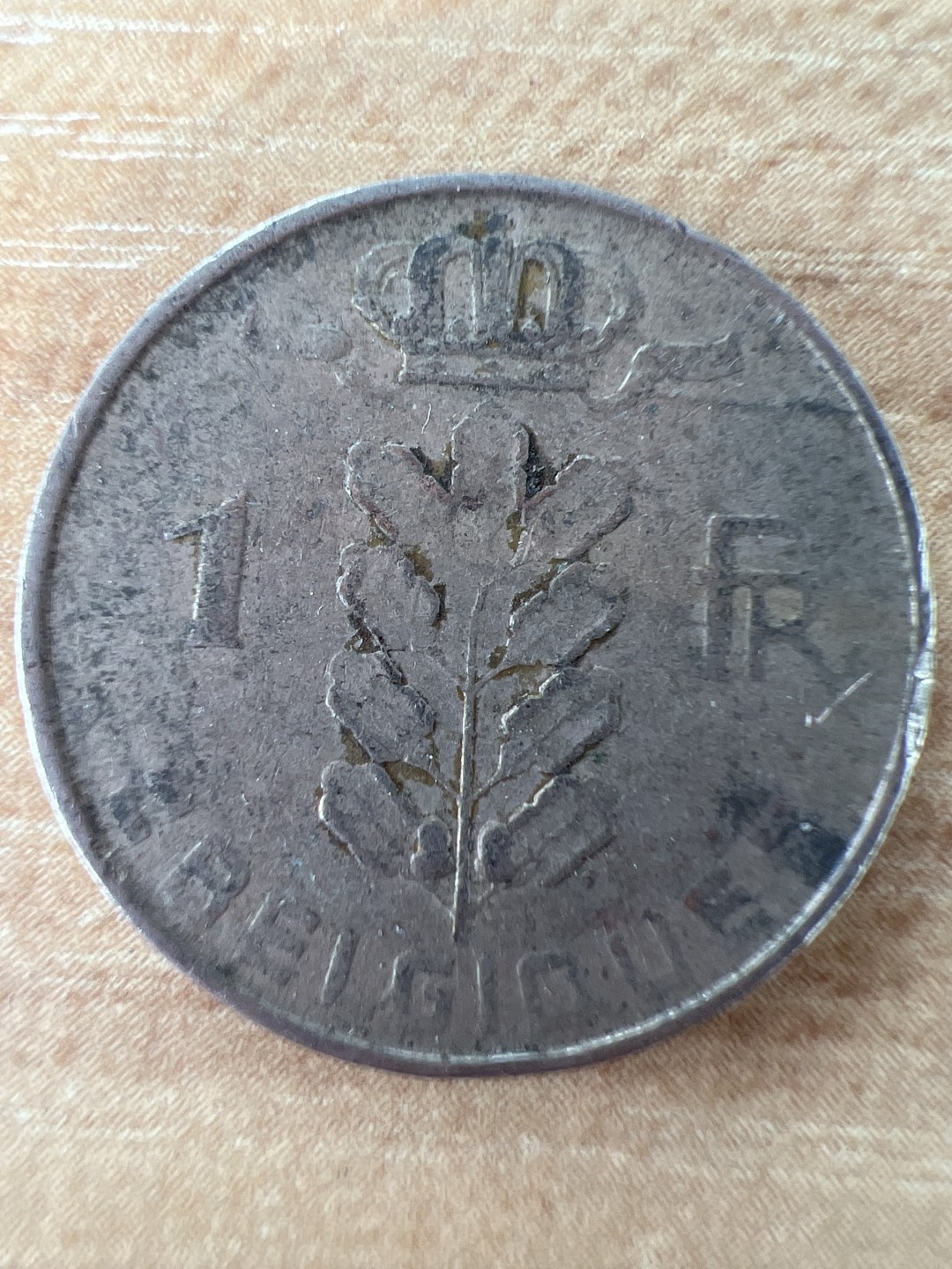 泡泡堂第290期  世界硬币 （无押金，捡漏，全场20包邮，偏远地区除外，接收代拍业务） 比利时一法郎