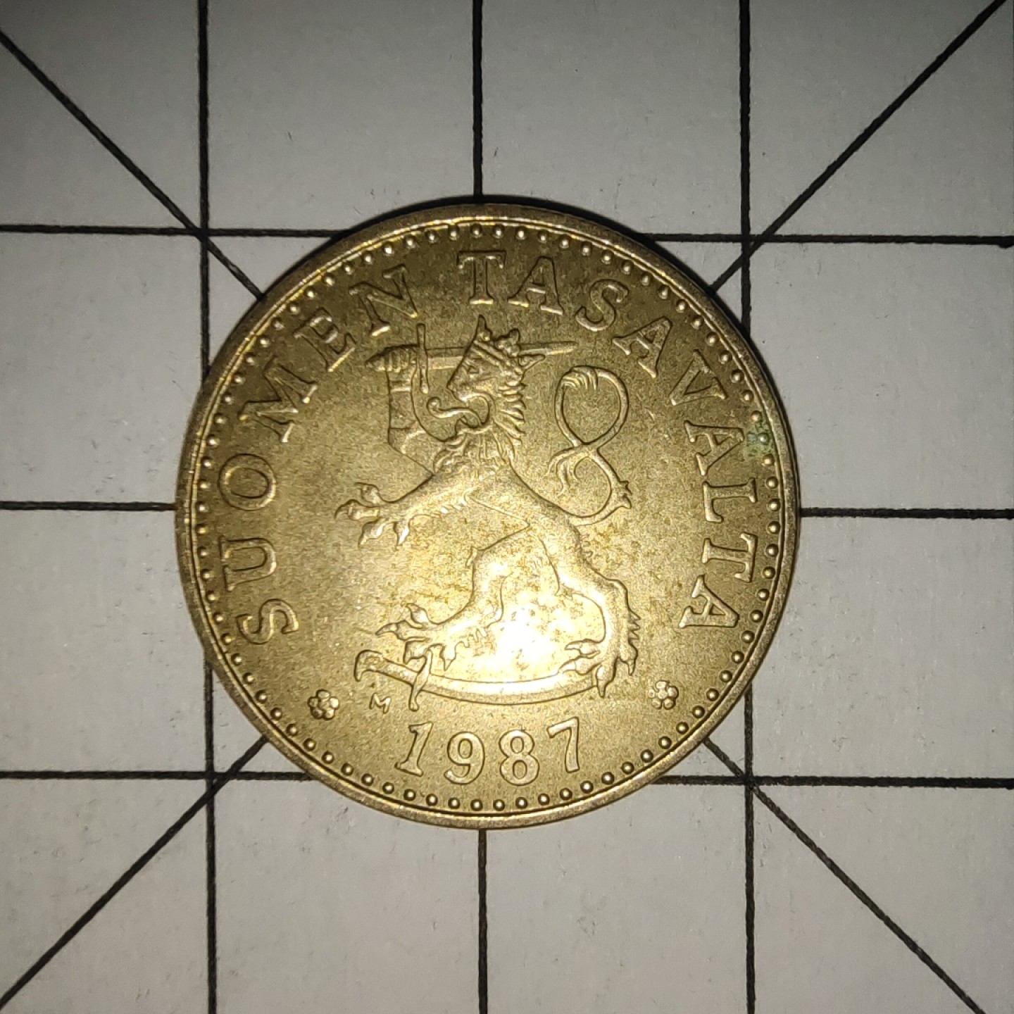 收藏之家世界硬币新年场(捡漏，无押金，无佣金，全场满20包邮，偏远地区除外) 芬兰20芬尼1987年