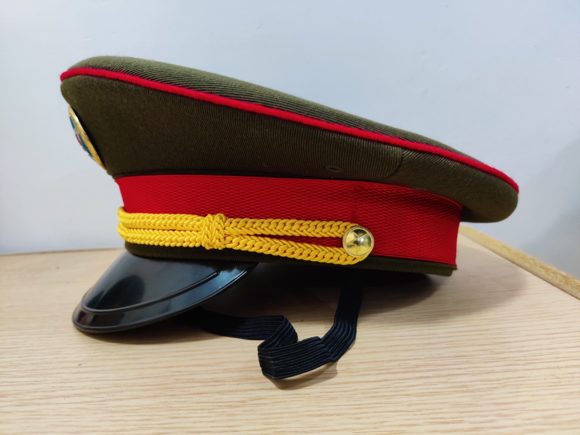 全场0元起拍 第29期 咸鱼国勋章拍卖专场 2月12日（周日）下午6：00开始 pla陆军85式 团以上马裤呢大檐帽 58cm