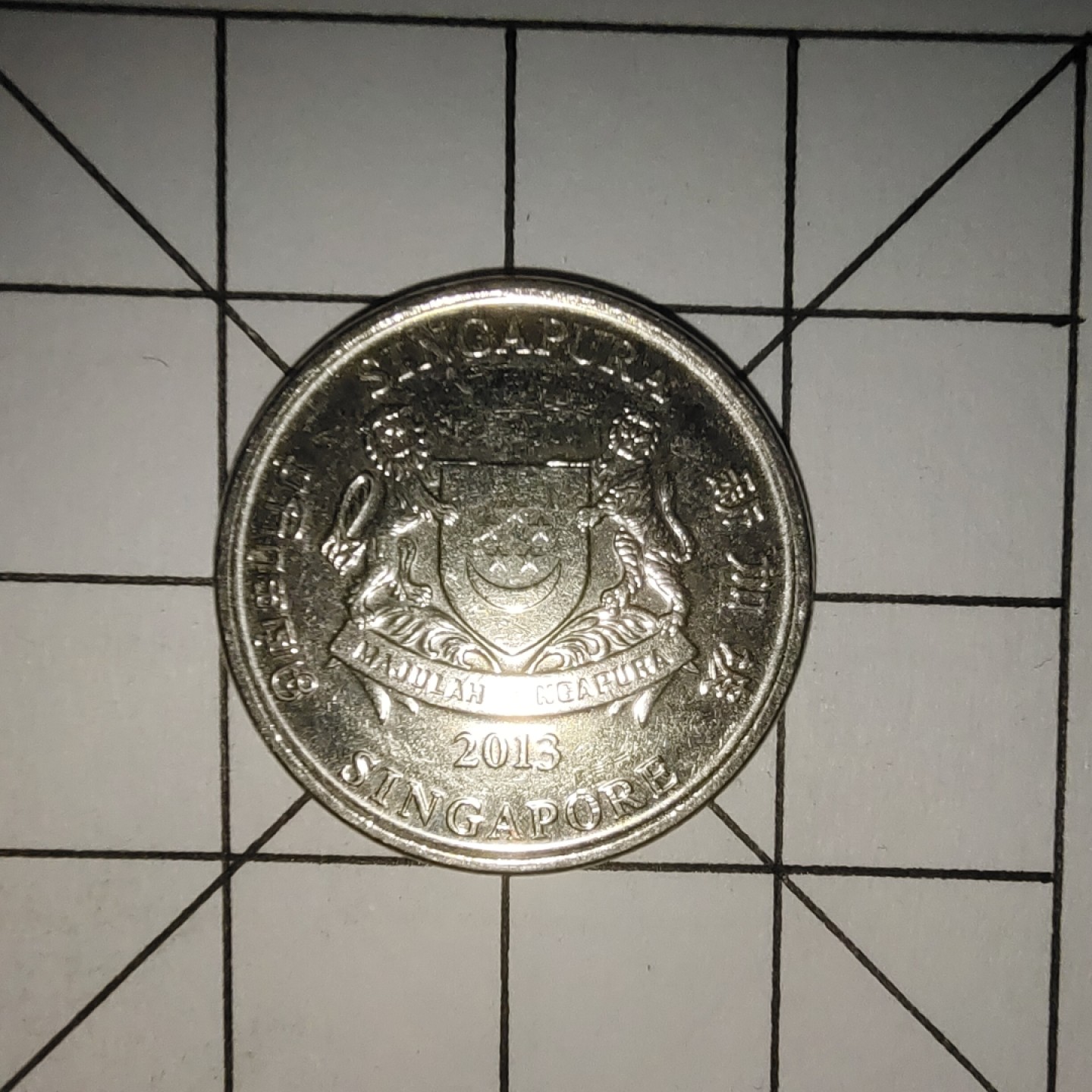 收藏之家世界硬币新年场(捡漏，无押金，无佣金，全场满20包邮，偏远地区除外) 新加坡20分1973年