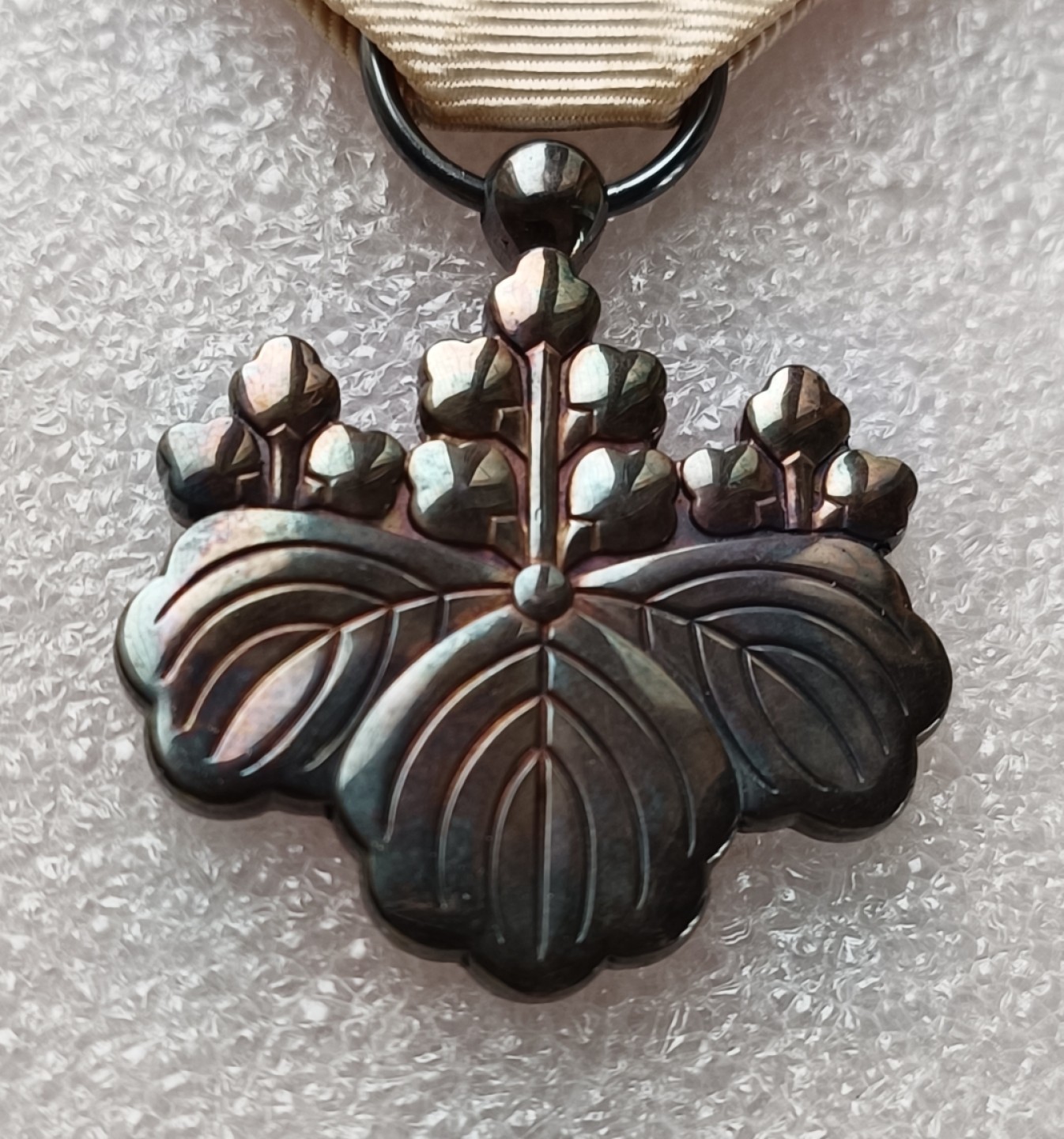 瓶子🏺第78期拍卖会 日本八等白叶银质勋章16克