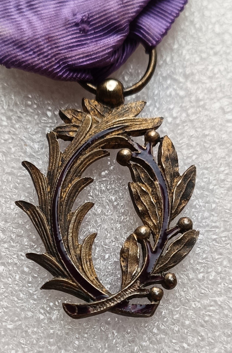 瓶子🏺第78期拍卖会 法国学术棕榈银质荣誉奖章