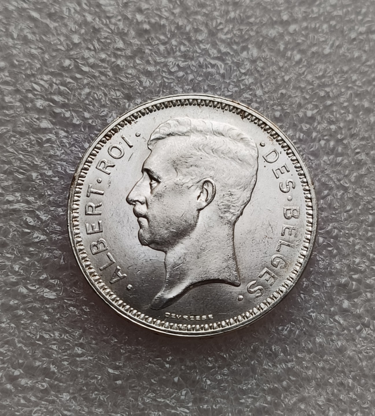 瓶子🏺第78期拍卖会 比利时1934年20法郎银币原光