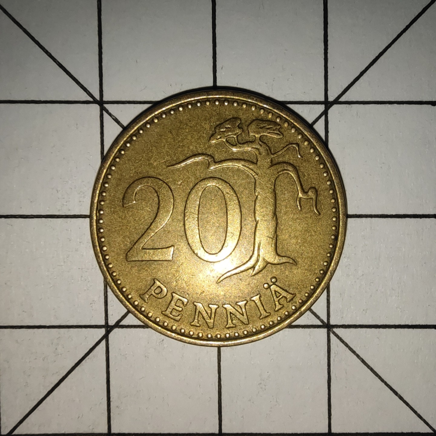 收藏之家世界硬币新年场(捡漏，无押金，无佣金，全场满20包邮，偏远地区除外) 芬兰20芬尼1966年