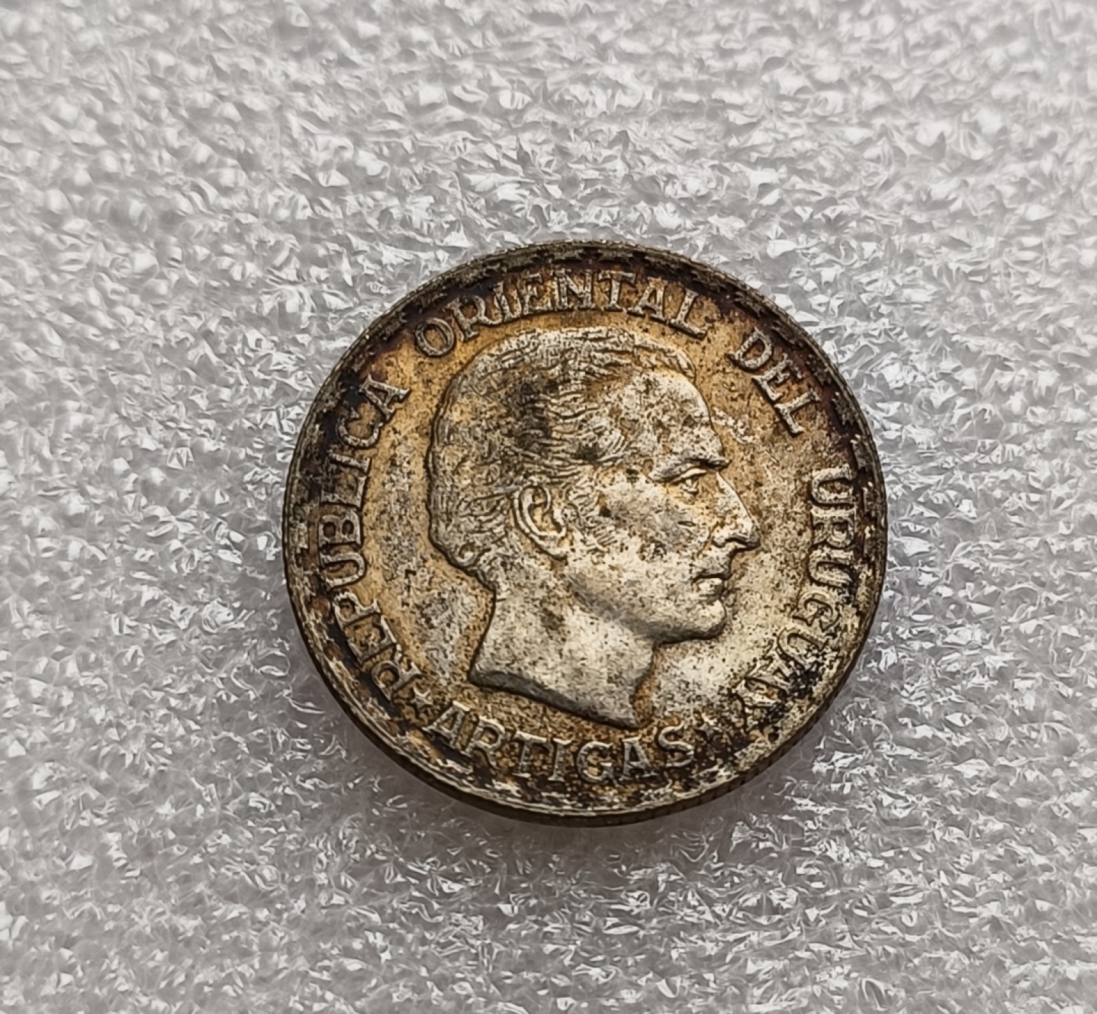 瓶子🏺第78期拍卖会 乌拉圭1943年50分银币好彩