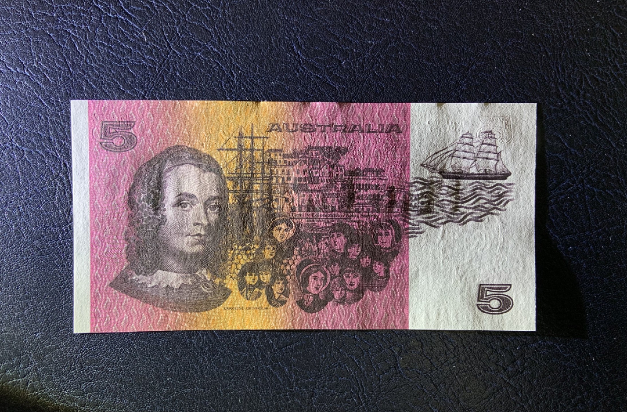 收藏联盟Quantum Auction 第231期拍卖 已更新 澳大利亚1967年5元 品相UNC 上边缘微瑕 加盖首发字样