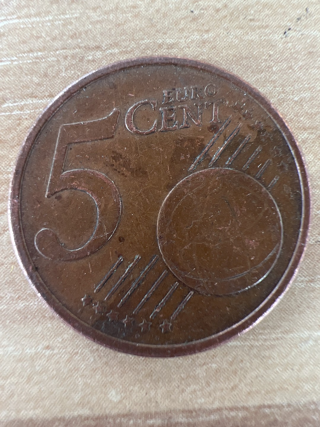 泡泡堂第218期  世界硬币邮票 （无押金，无佣金，捡漏，全场20包邮，偏远地区除外） 德国5欧分铜币