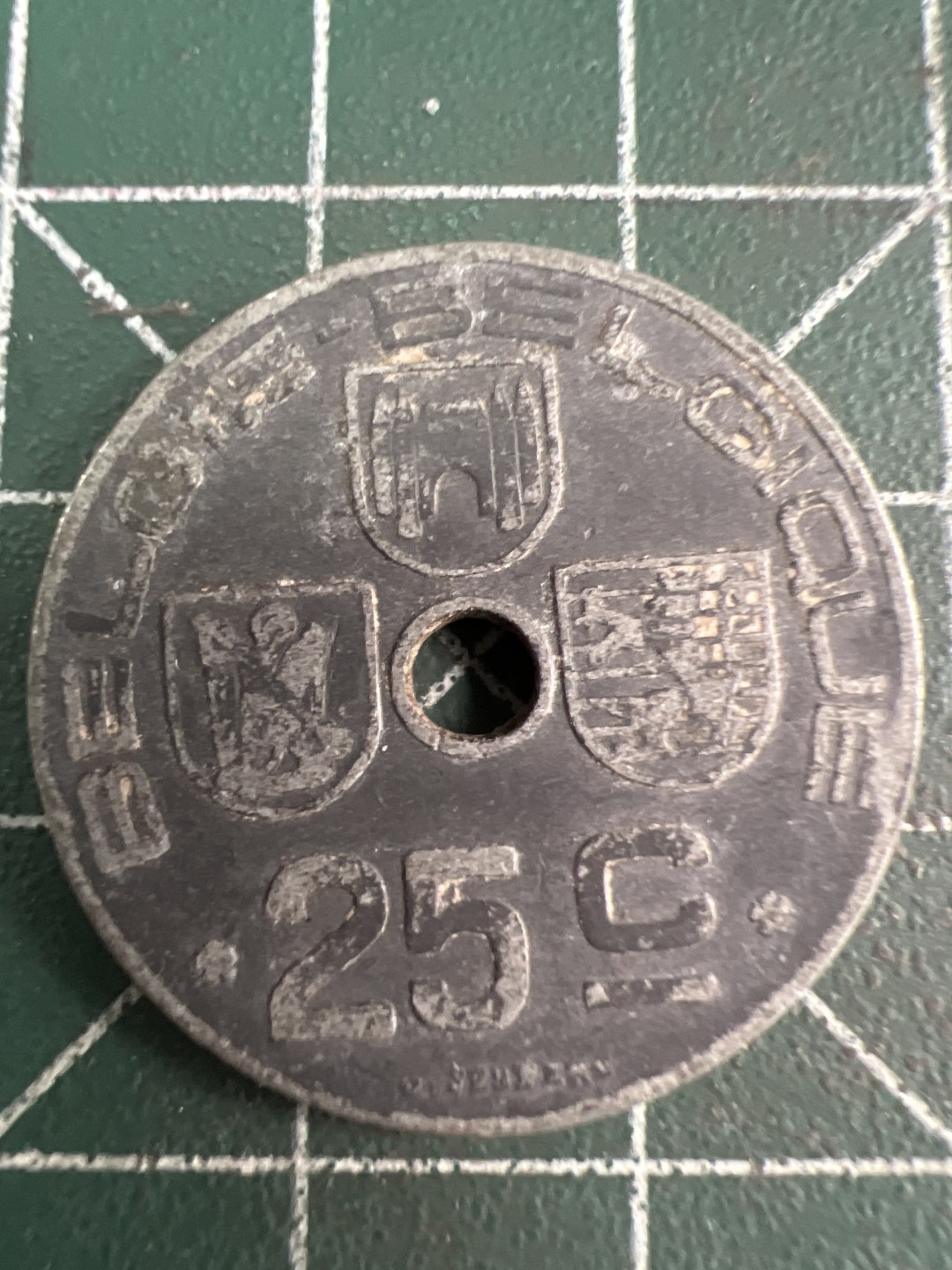 泡泡堂微拍第五十七幕硬币捡漏可累计专场👿👿，零佣金，零押金，累计满二十元包邮，接受代拍业务 比利时二战25c