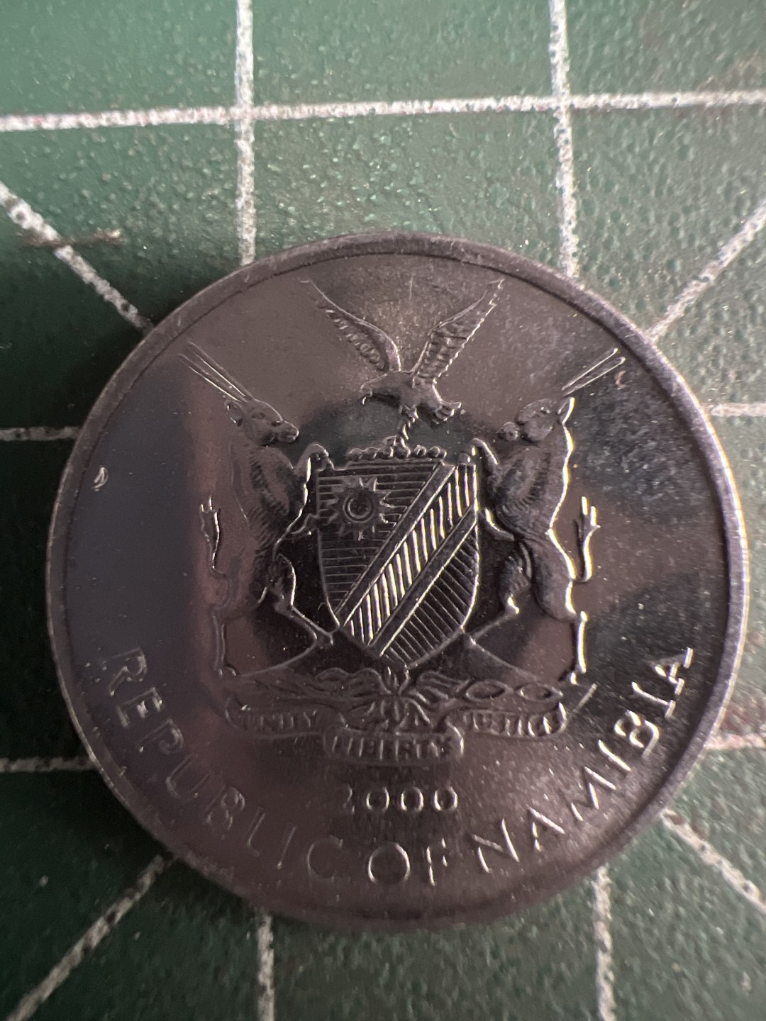 泡泡堂微拍第五十六幕硬币捡漏可累计专场👿👿，零佣金，零押金，累计满二十元包邮，接受代拍业务 纳米比亚良农5c