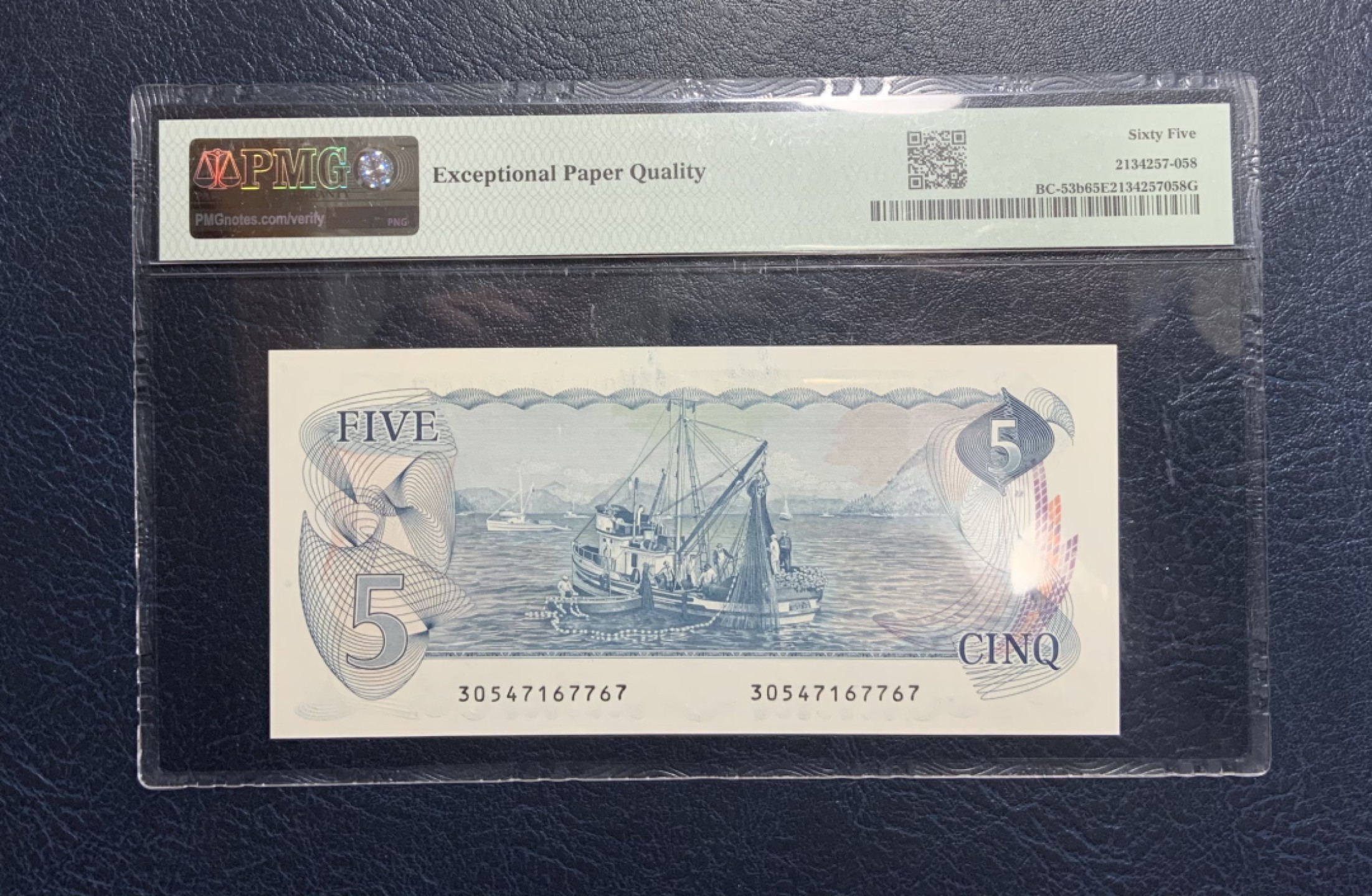 收藏联盟Quantum Auction 第231期拍卖 已更新 加拿大1979年5元 PMG65