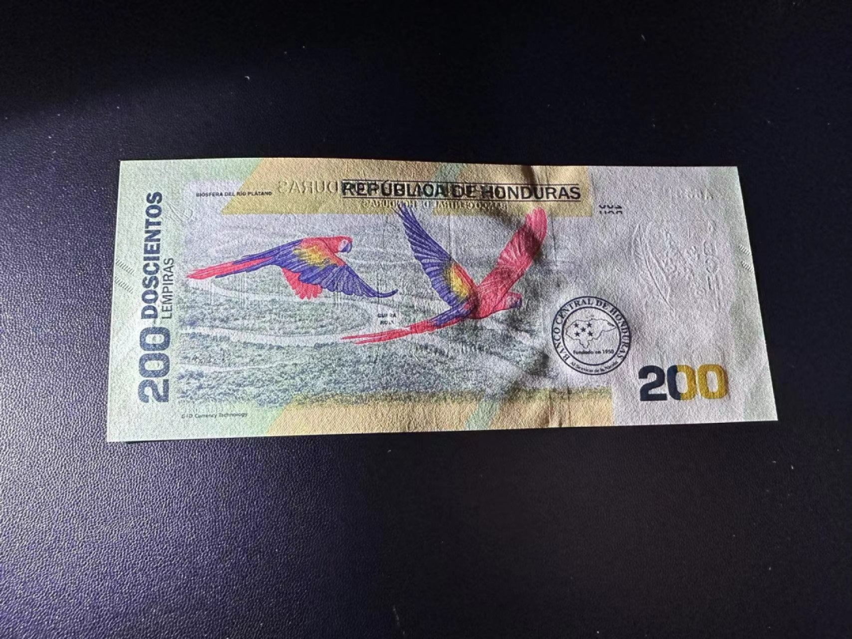 《外钞收藏家》第二百三十八期 2019年洪都拉斯200 全新UNC