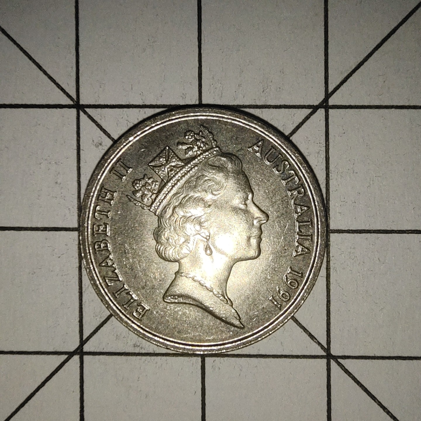 收藏之家世界硬币新年场(捡漏，无押金，无佣金，全场满20包邮，偏远地区除外) 澳大利亚5分针鼹1991年