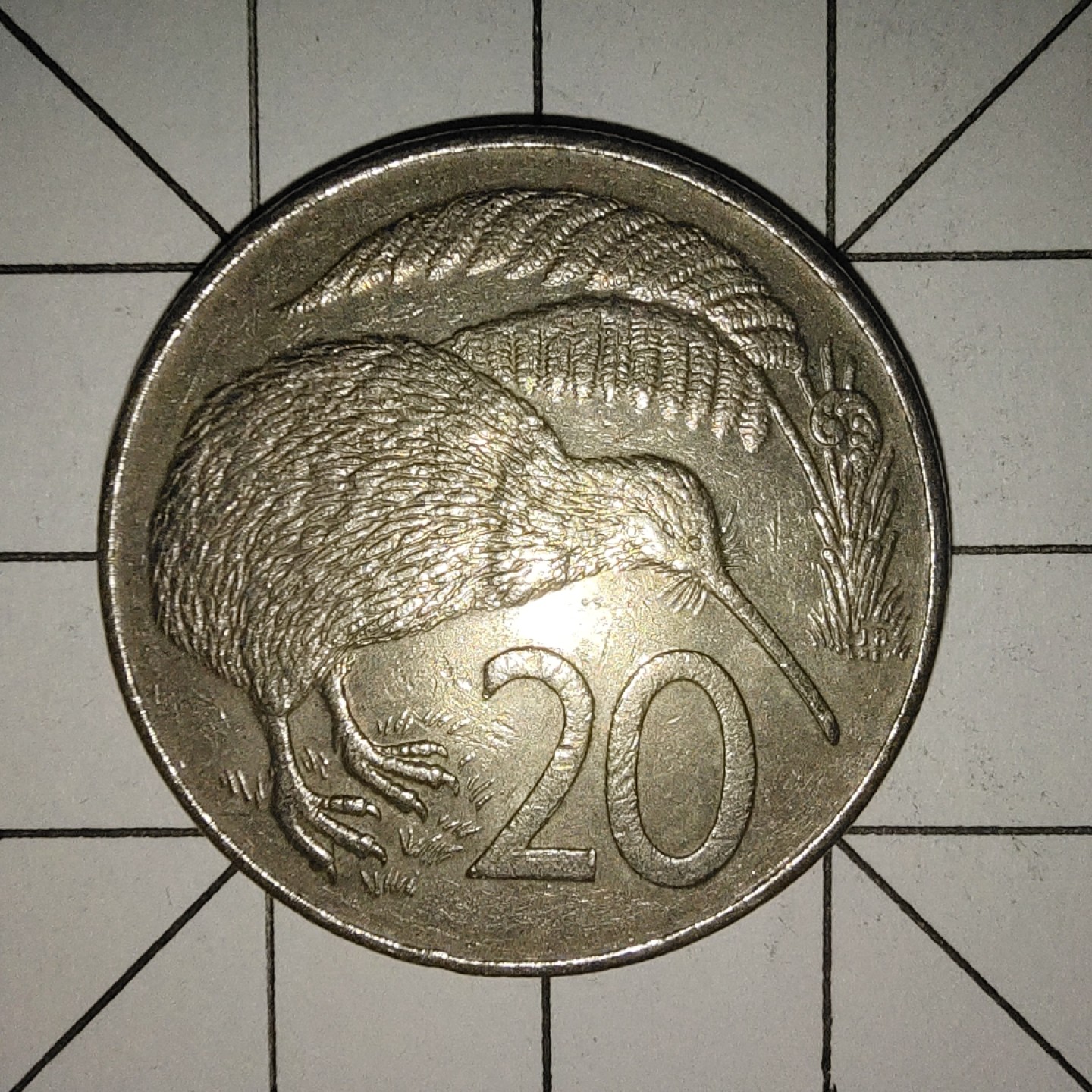 收藏之家世界硬币新年场(捡漏，无押金，无佣金，全场满20包邮，偏远地区除外) 新西兰20分1986年