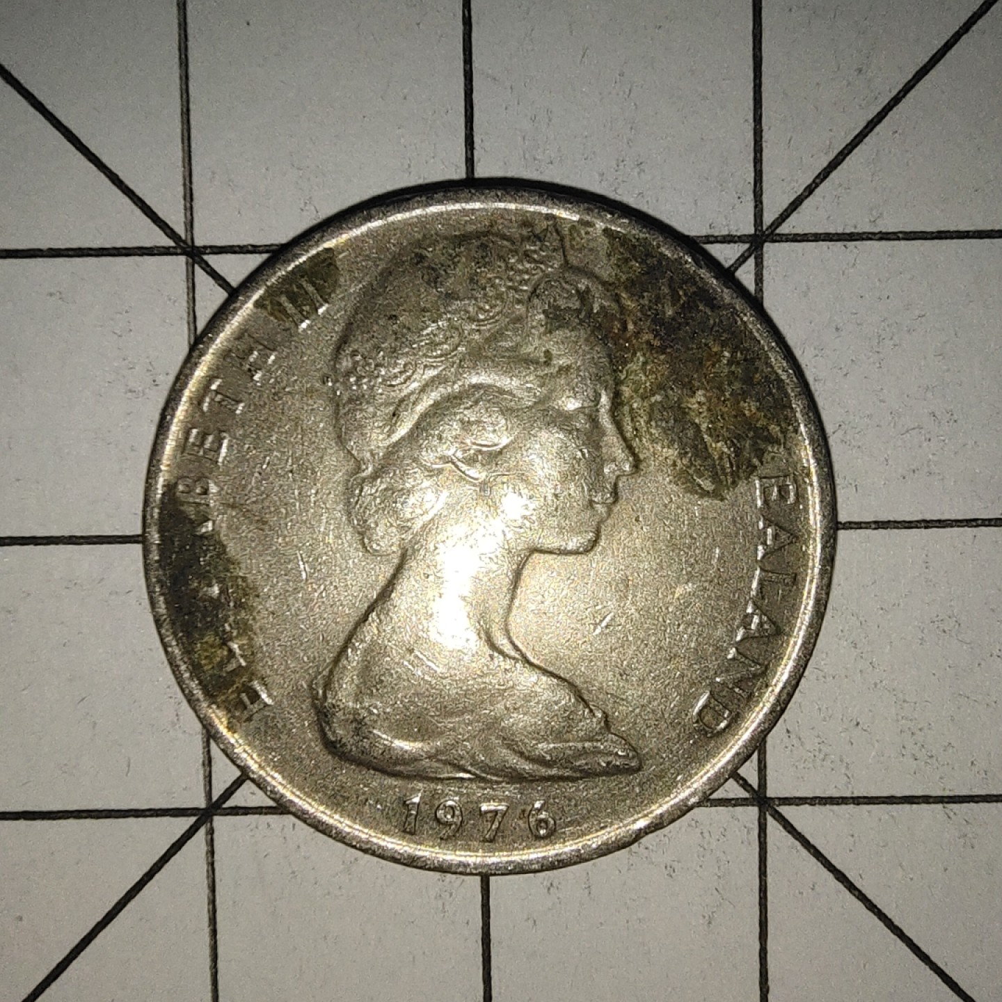 收藏之家世界硬币新年场(捡漏，无押金，无佣金，全场满20包邮，偏远地区除外) 新西兰10分1976年