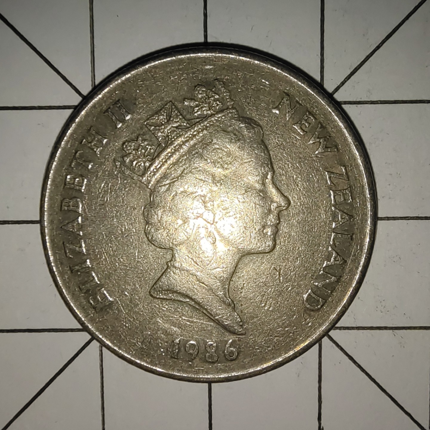 收藏之家世界硬币新年场(捡漏，无押金，无佣金，全场满20包邮，偏远地区除外) 新西兰20分1986年