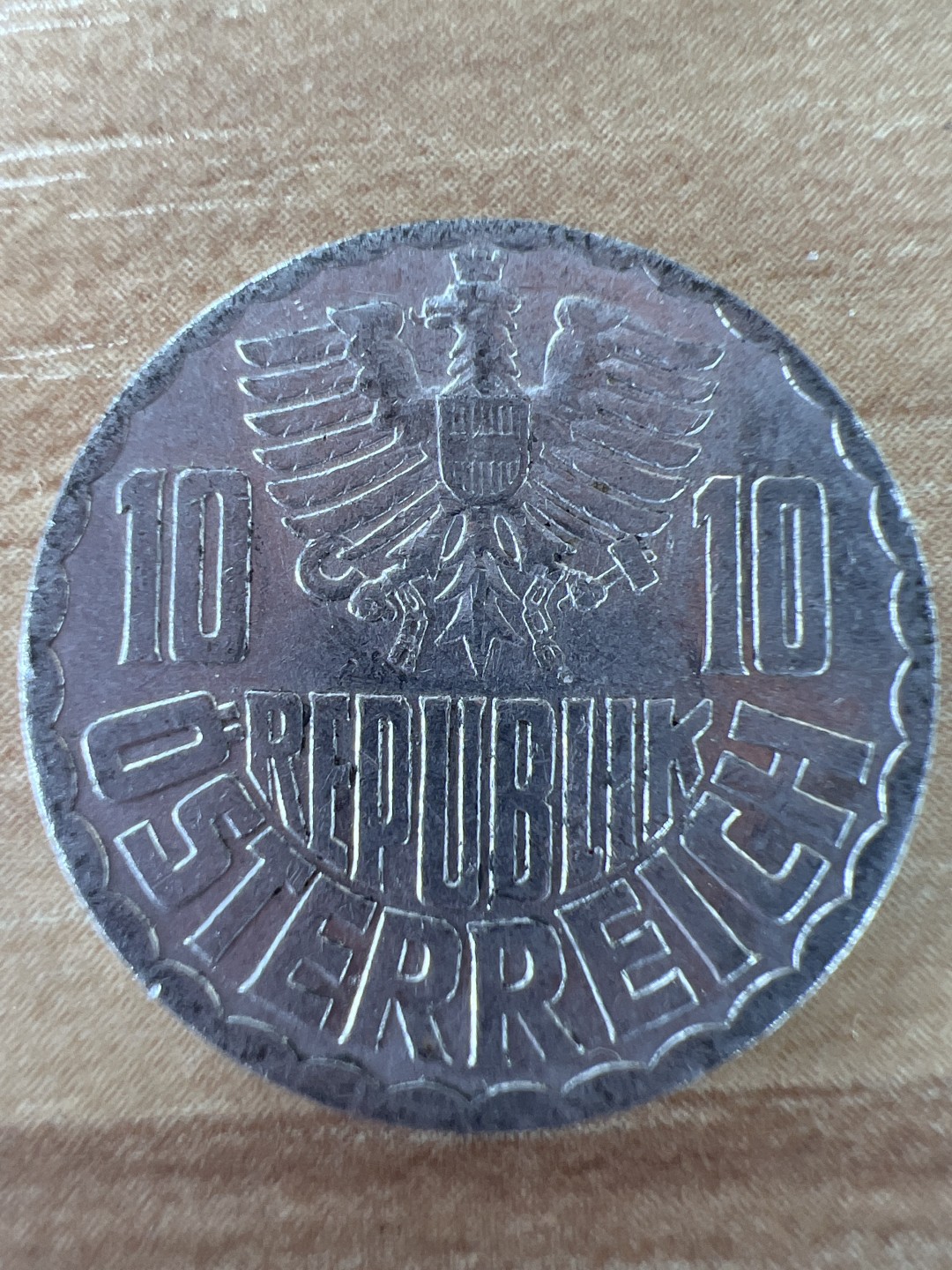 泡泡堂第284期  世界硬币 （无押金，捡漏，全场20包邮，偏远地区除外，接收代拍业务） 奥地利10格罗申