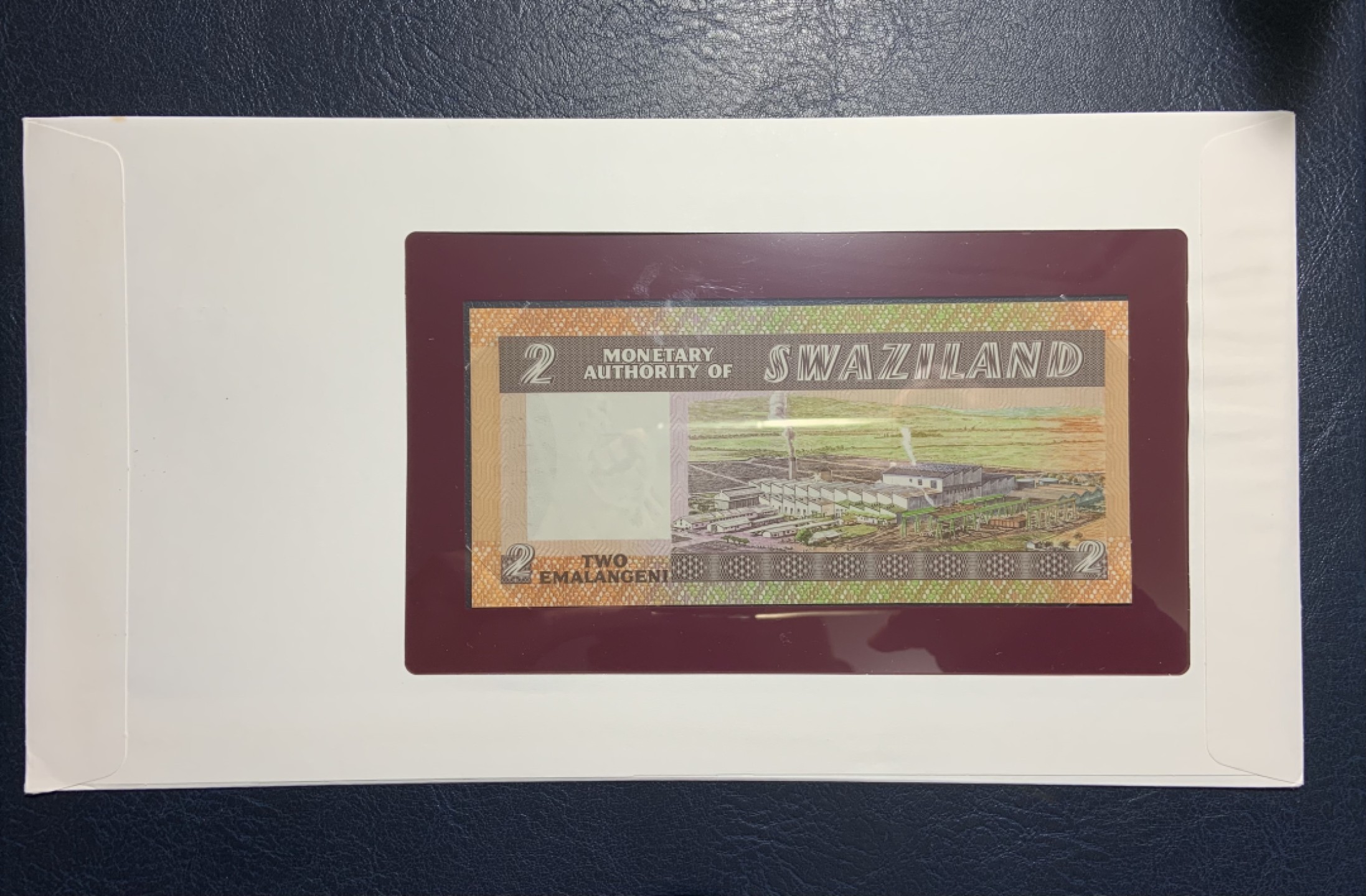 收藏联盟Quantum Auction 第231期拍卖 已更新 斯威士兰1983年2兰基尼富兰克林邮币封 品相UNC 首发年份日期