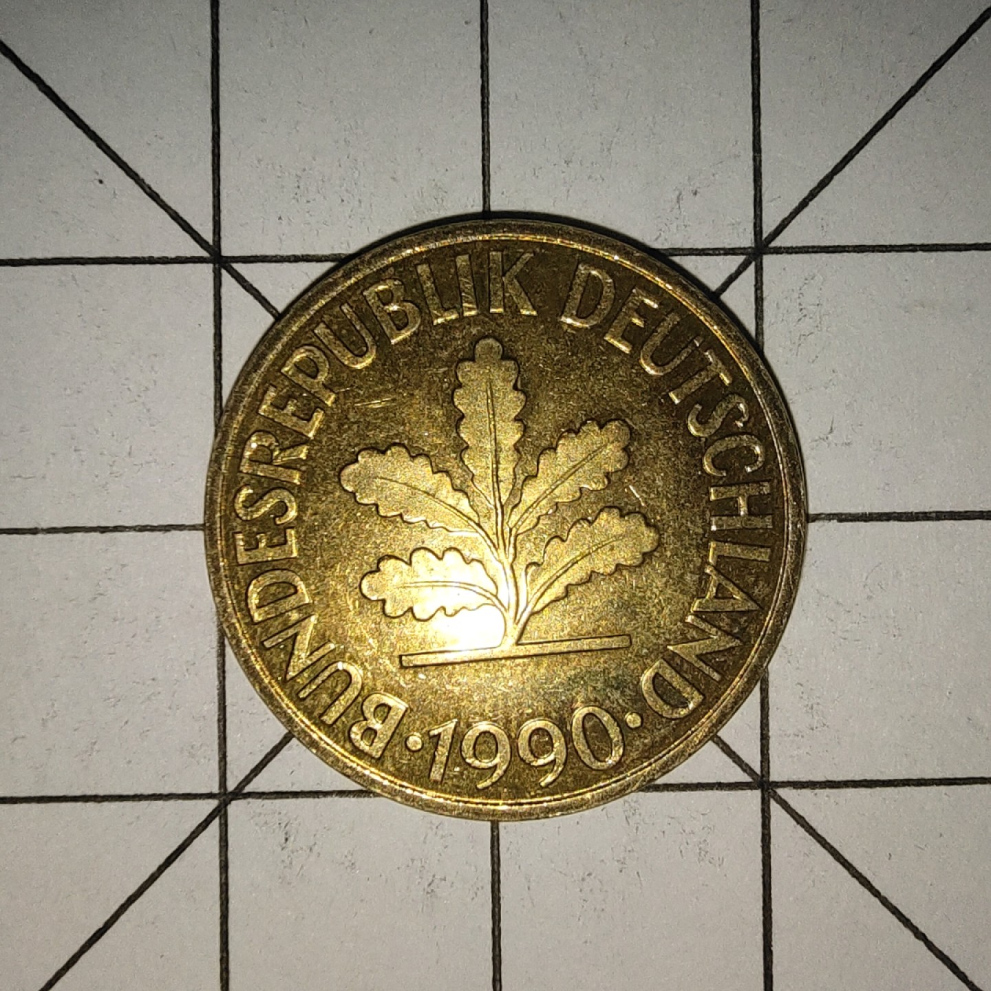 收藏之家世界硬币新年场(捡漏，无押金，无佣金，全场满20包邮，偏远地区除外) 德国10芬尼1990年