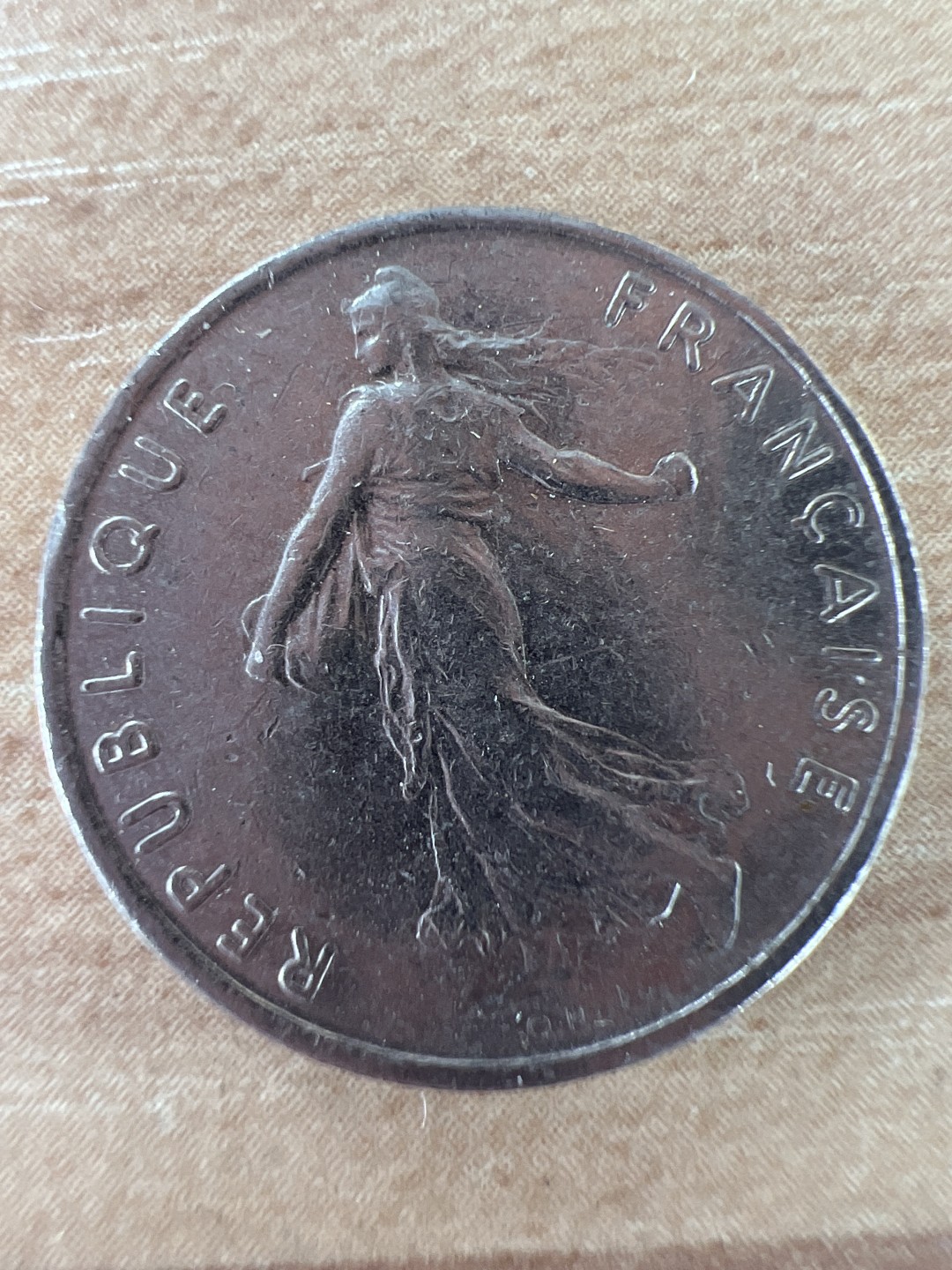 泡泡堂第272期  世界硬币 （无押金，捡漏，全场20包邮，偏远地区除外，接收代拍业务） 法国1/2法郎