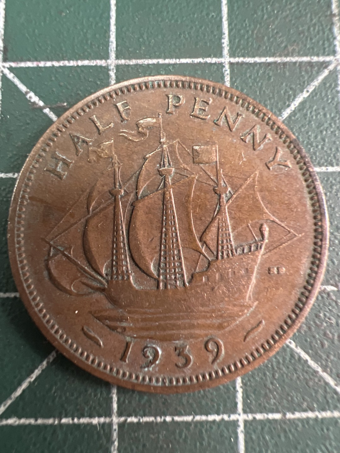 泡泡堂微拍第五十七幕硬币捡漏可累计专场👿👿，零佣金，零押金，累计满二十元包邮，接受代拍业务 英国1939年半便士。