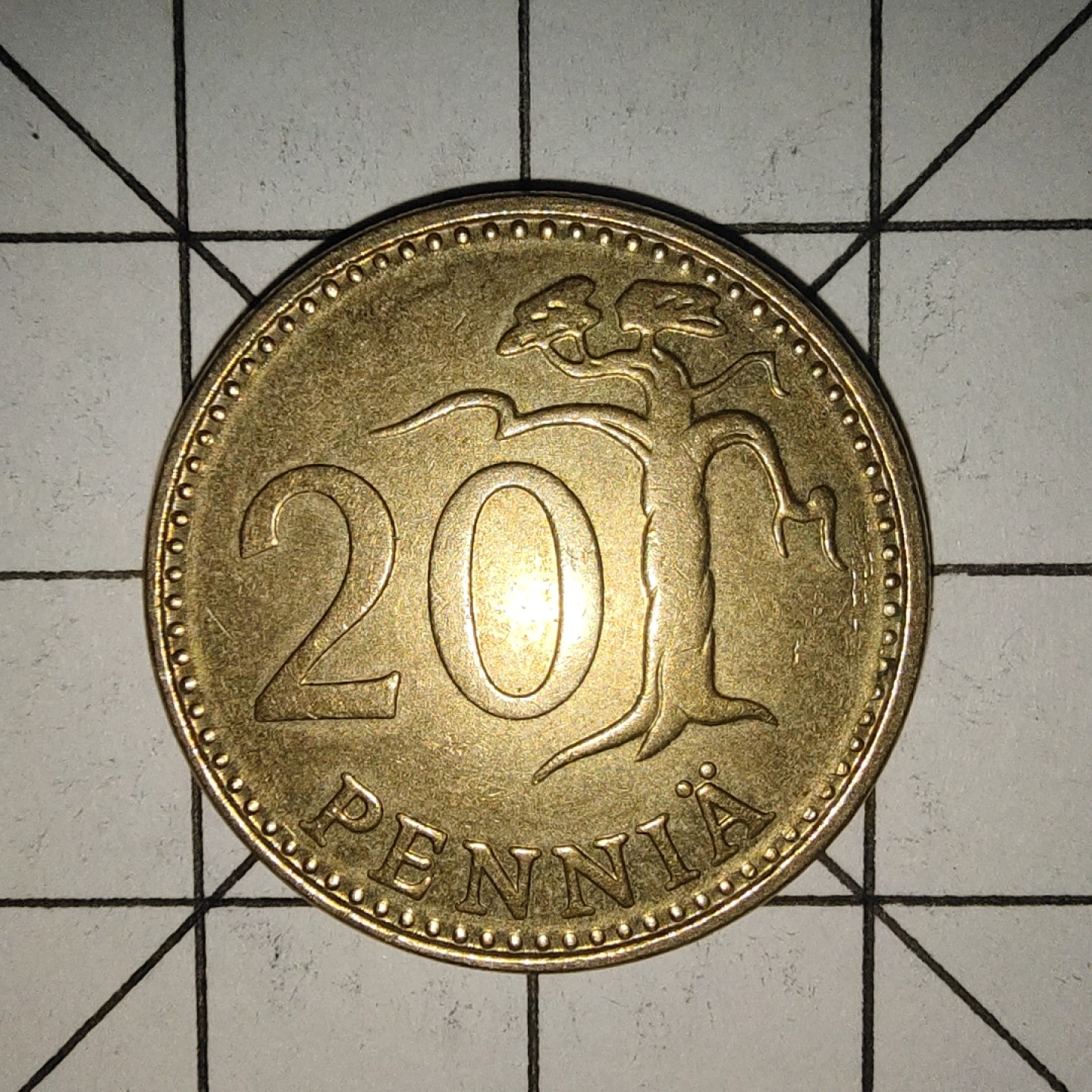 收藏之家世界硬币新年场(捡漏，无押金，无佣金，全场满20包邮，偏远地区除外) 芬兰20芬尼1980年