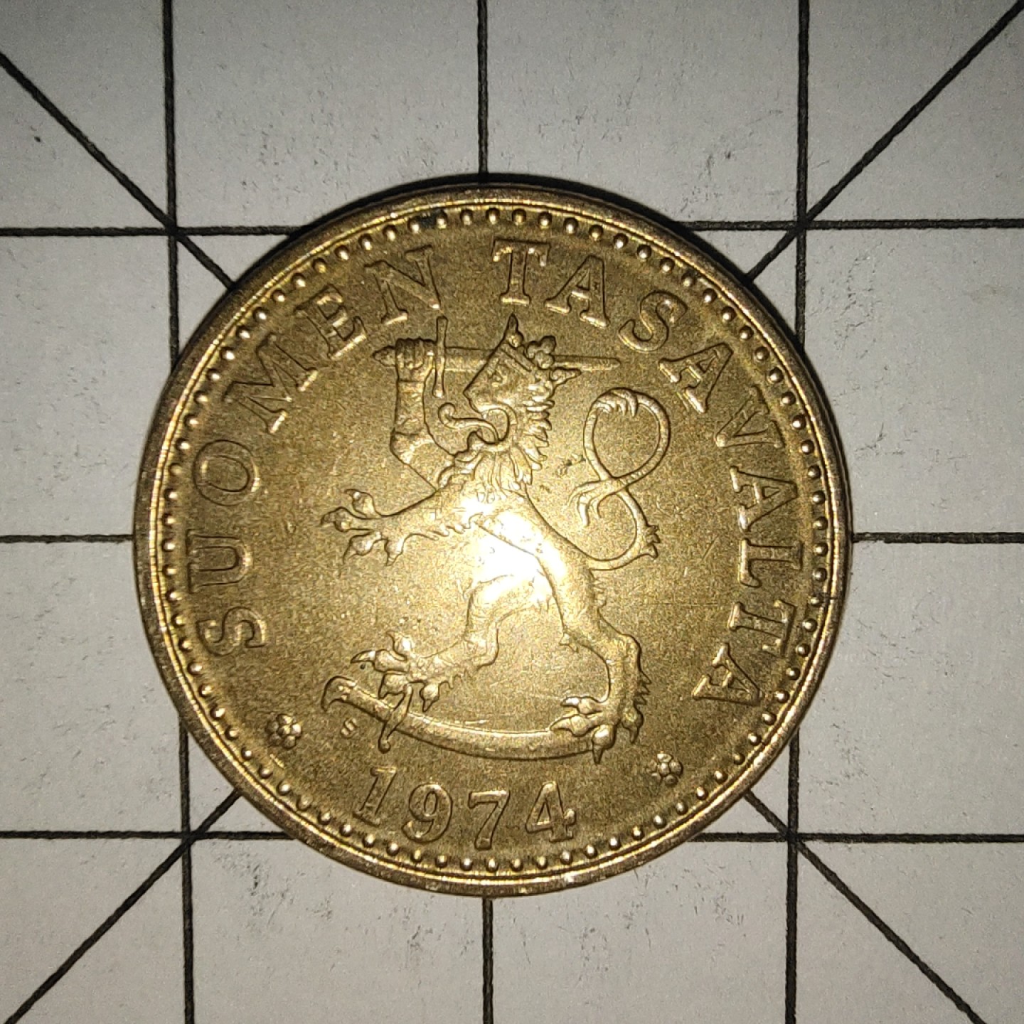 收藏之家世界硬币新年场(捡漏，无押金，无佣金，全场满20包邮，偏远地区除外) 芬兰20芬尼1974年