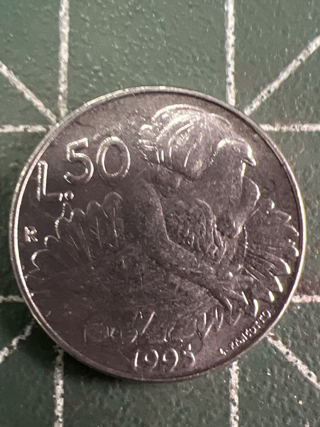 泡泡堂微拍第五十六幕硬币捡漏可累计专场👿👿，零佣金，零押金，累计满二十元包邮，接受代拍业务 圣马利诺小板50里拉。