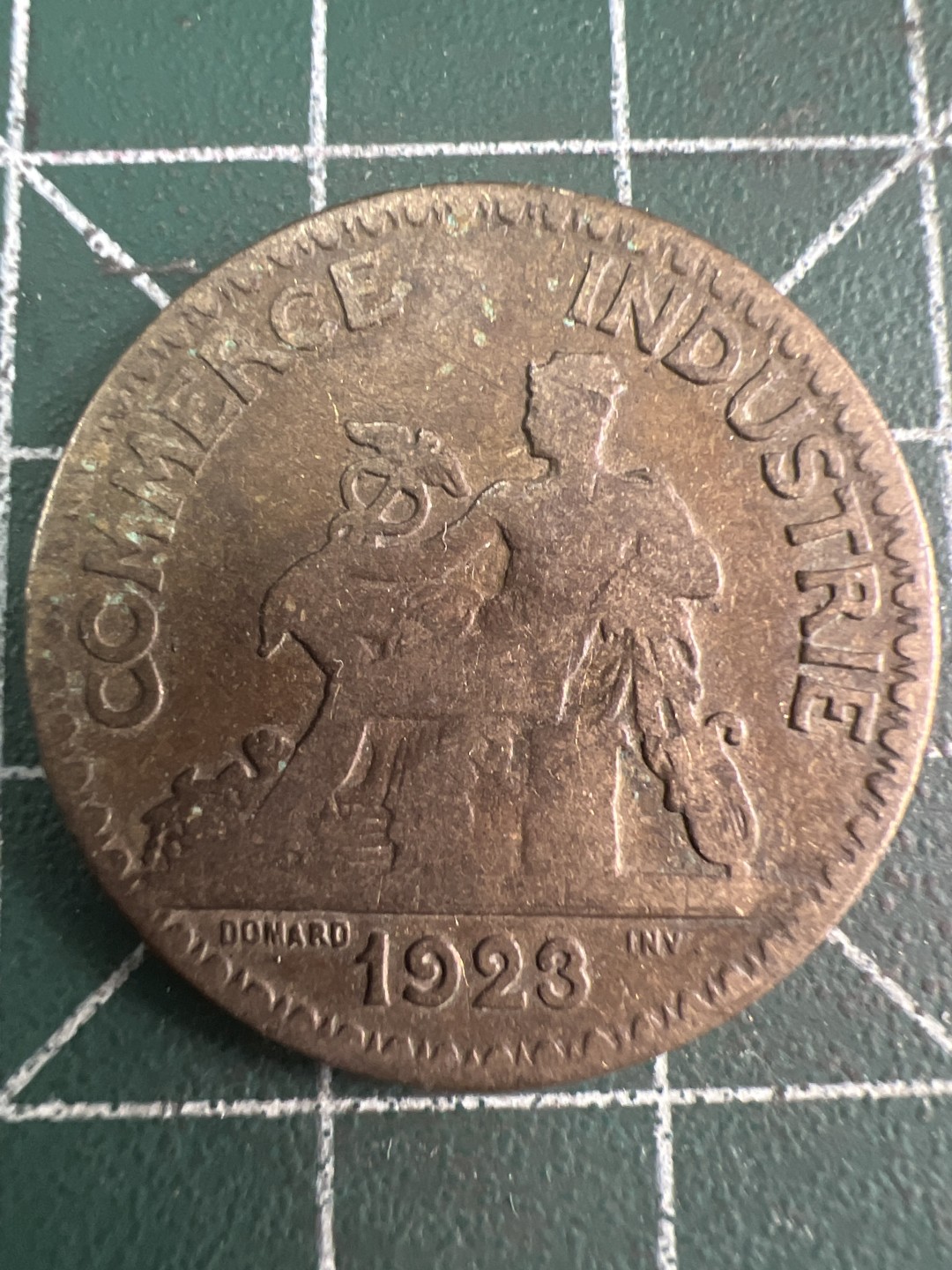 泡泡堂微拍第五十七幕硬币捡漏可累计专场👿👿，零佣金，零押金，累计满二十元包邮，接受代拍业务 法国1923年二法郎。