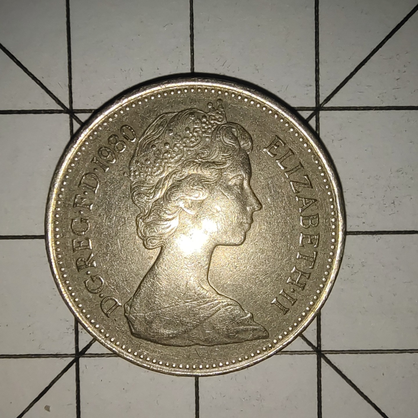 收藏之家世界硬币新年场(捡漏，无押金，无佣金，全场满20包邮，偏远地区除外) 英国5便士1980年