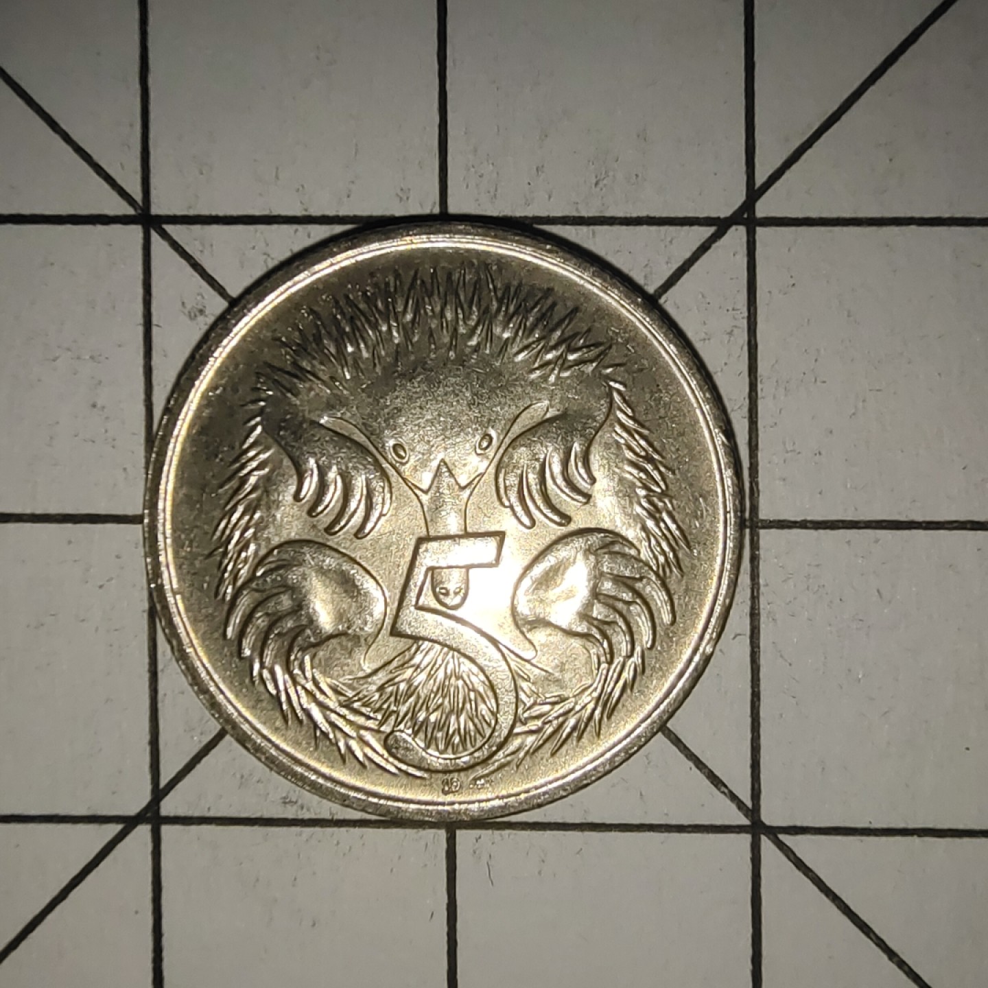 收藏之家世界硬币新年场(捡漏，无押金，无佣金，全场满20包邮，偏远地区除外) 澳大利亚5分针鼹1991年