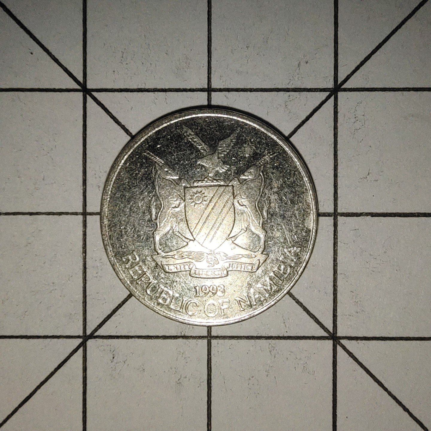 收藏之家世界硬币新年场(捡漏，无押金，无佣金，全场满20包邮，偏远地区除外) 纳米比亚5分1993年